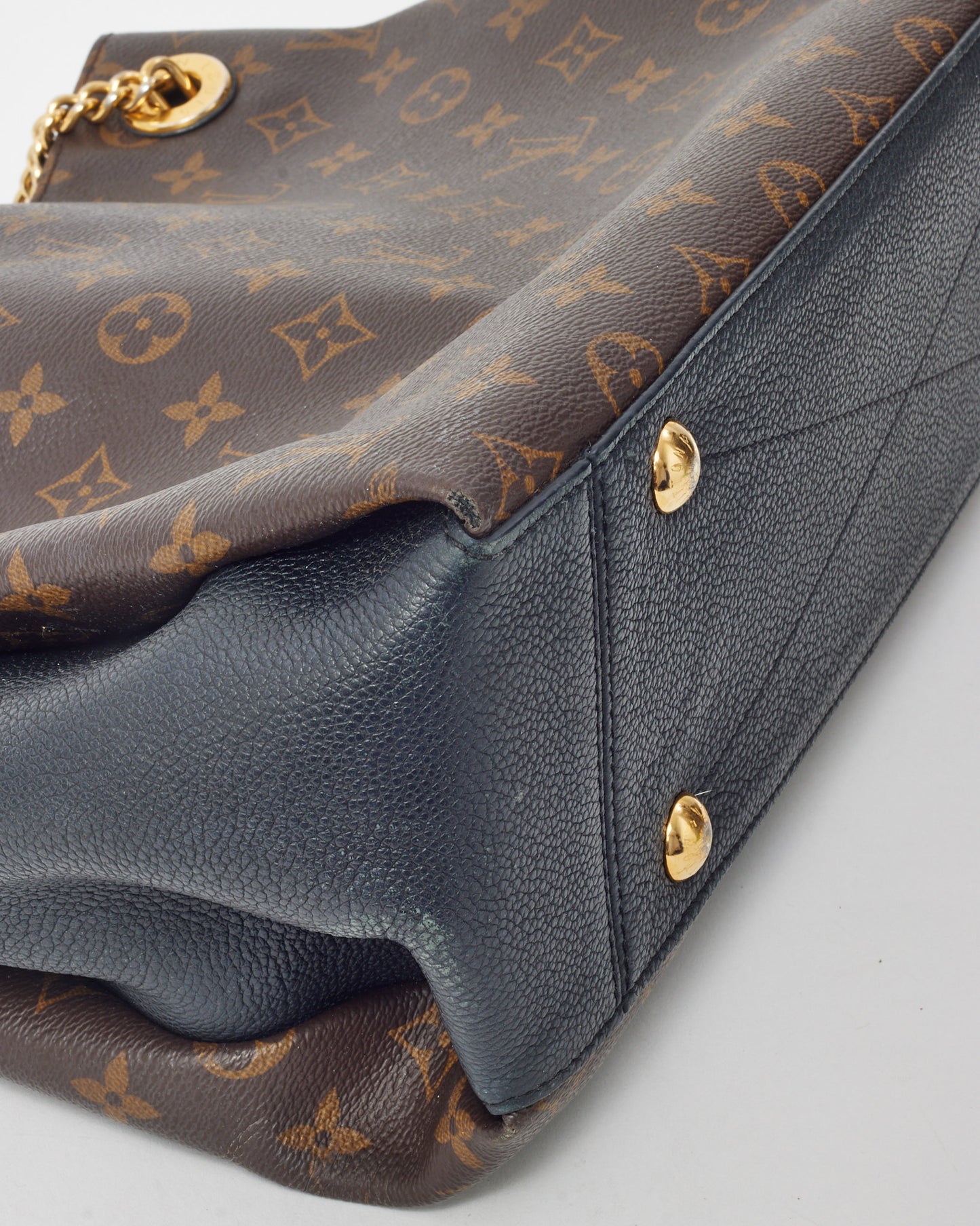 Louis Vuitton Monogram Canvas & Black Leather Suréne MM Bag