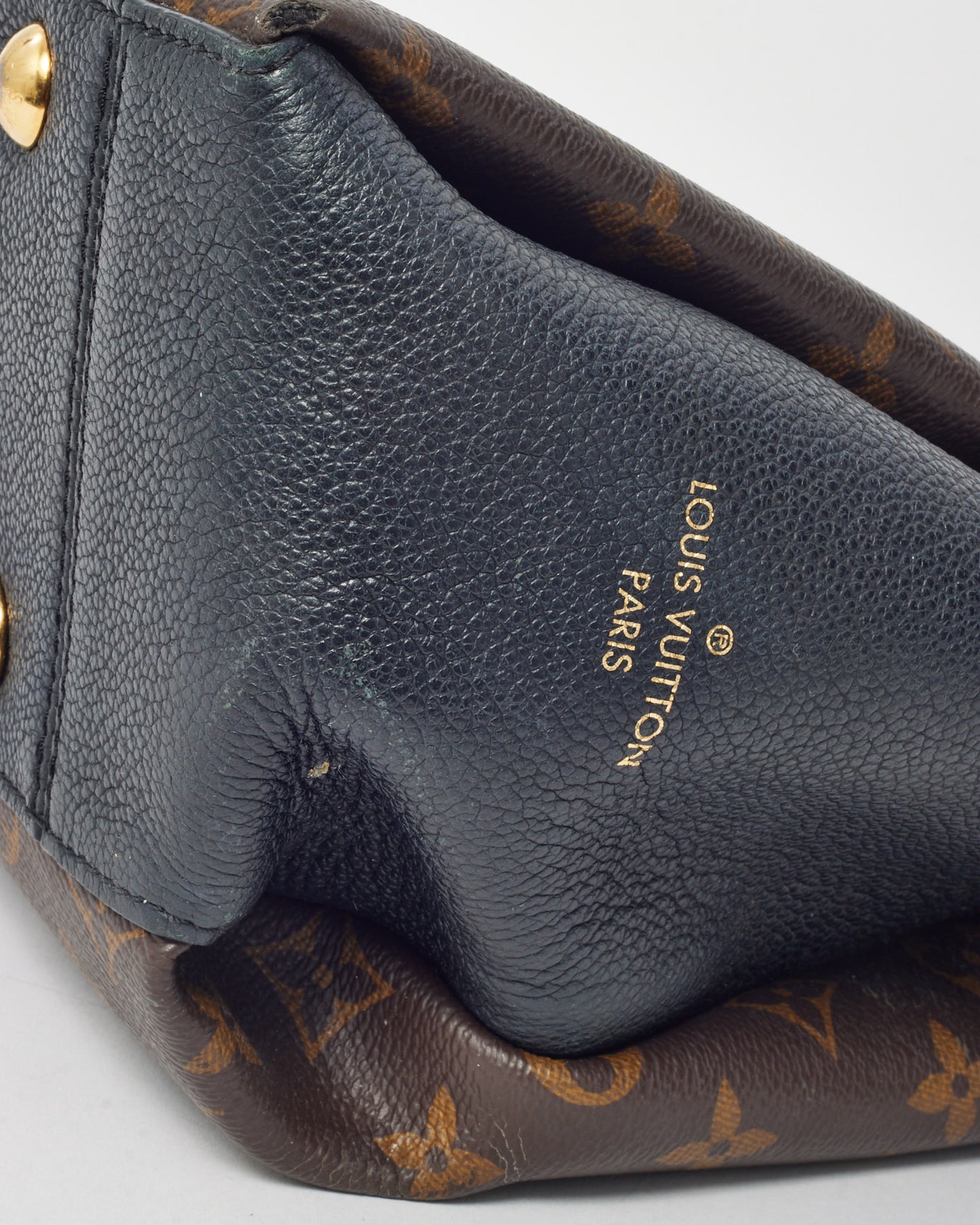 Louis Vuitton Monogram Canvas & Black Leather Suréne MM Bag