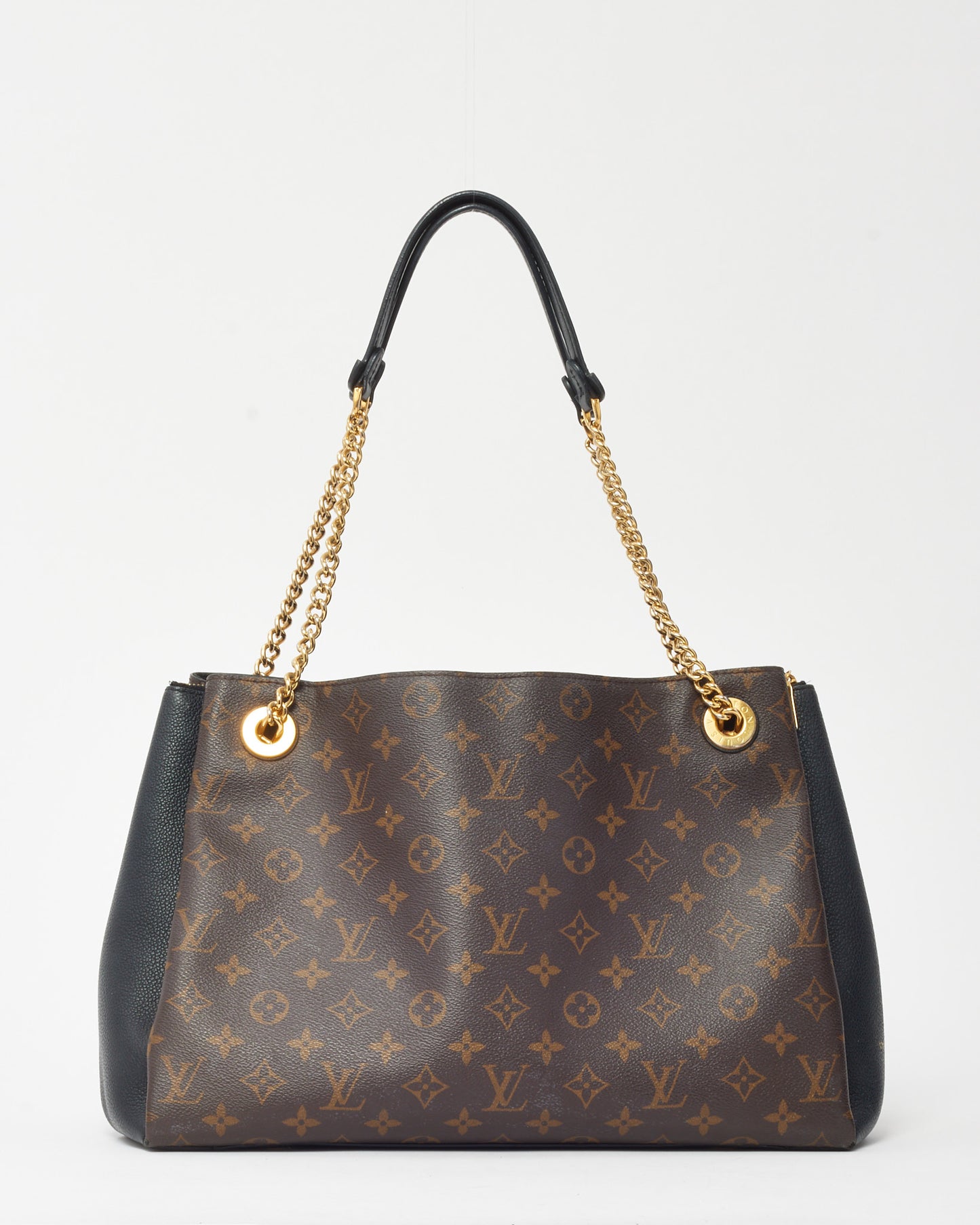 Louis Vuitton Monogram Canvas & Black Leather Suréne MM Bag
