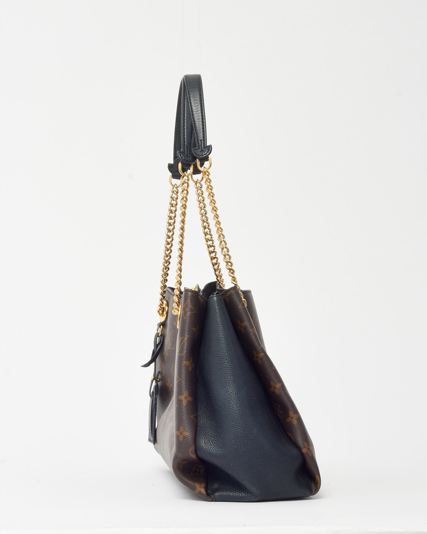 Louis Vuitton Monogram Canvas & Black Leather Suréne MM Bag