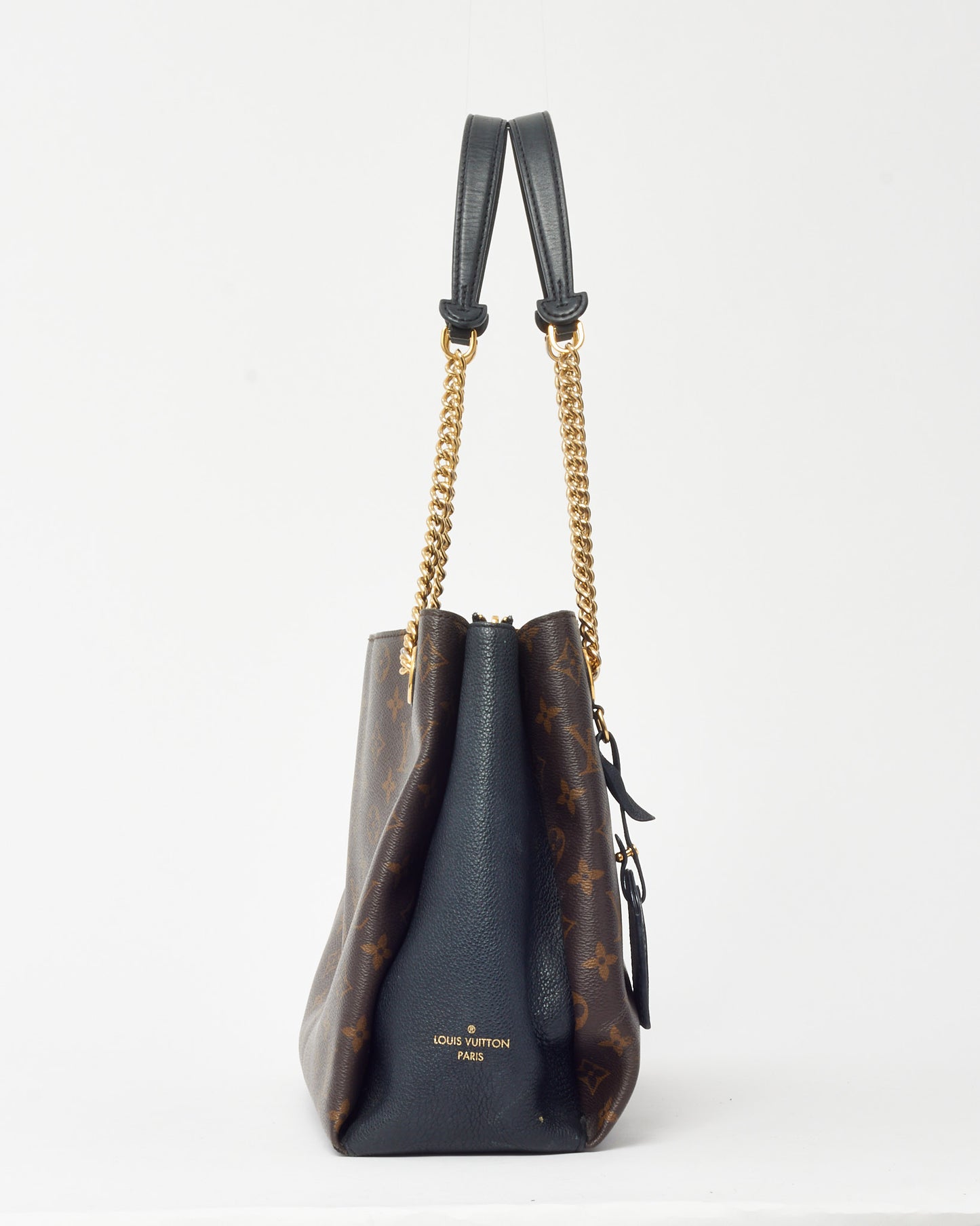 Louis Vuitton Monogram Canvas & Black Leather Suréne MM Bag