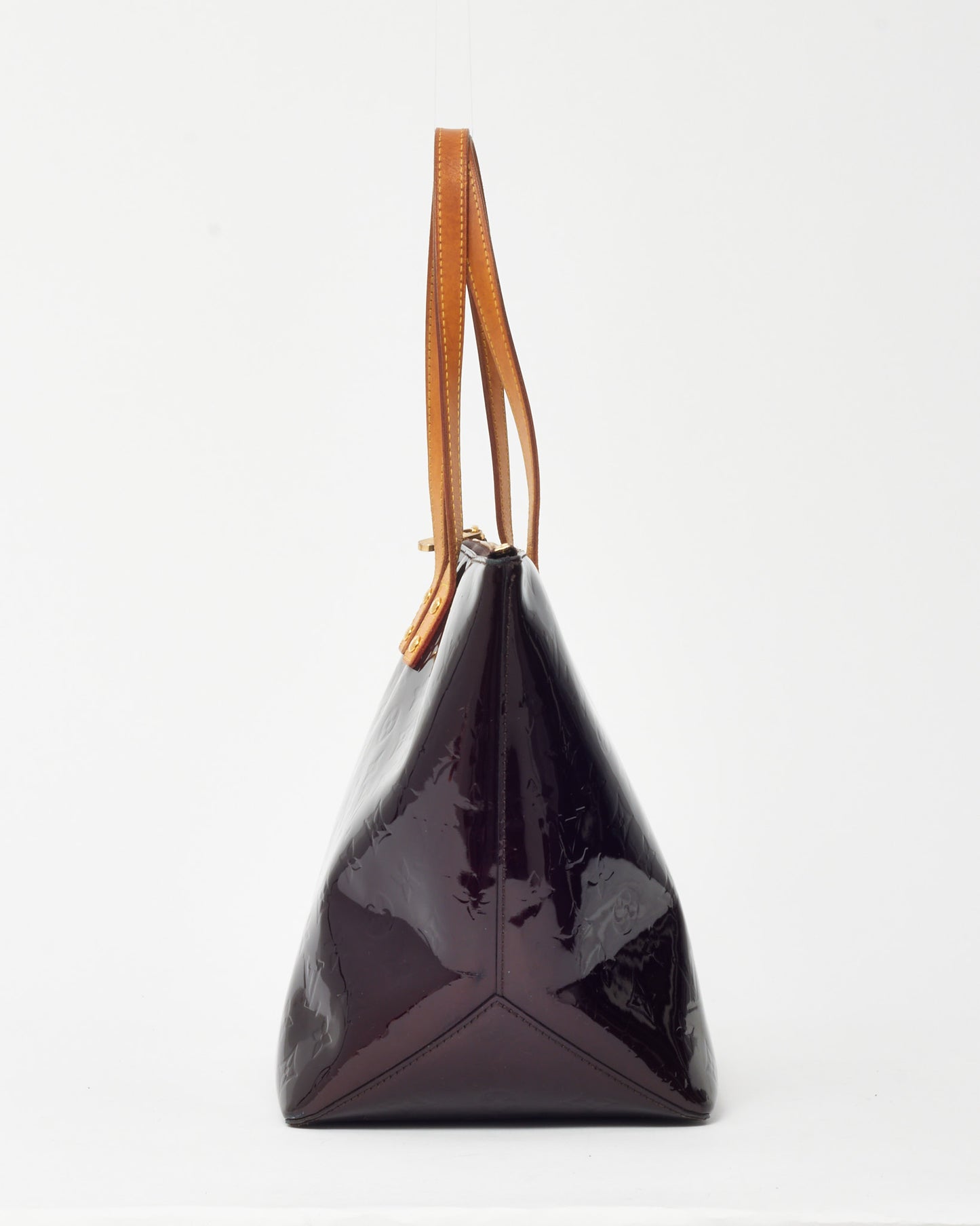 Louis Vuitton Purple Amarante Monogram Vernis Bellevue GM Tote Bag