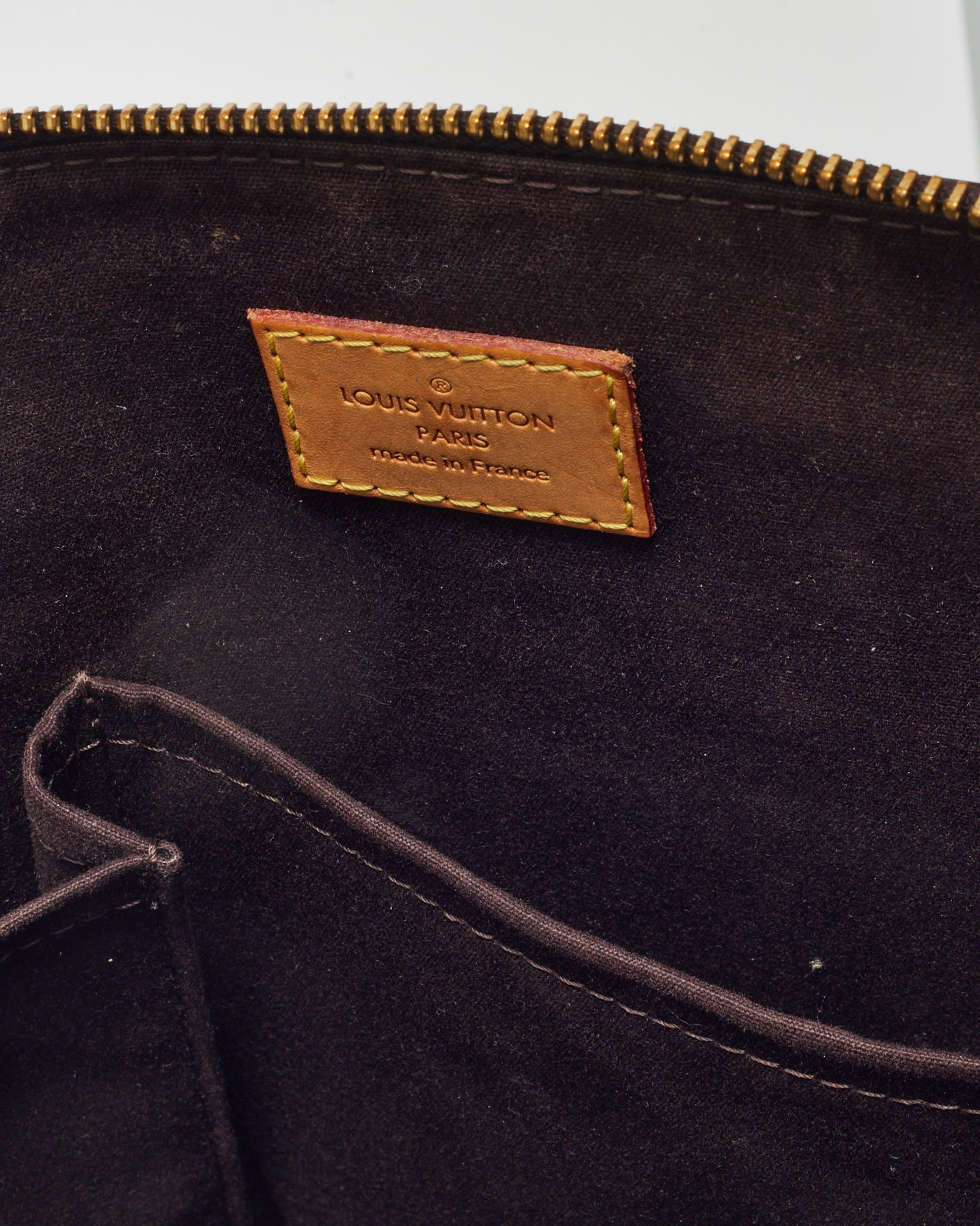 Louis Vuitton Purple Amarante Monogram Vernis Bellevue GM Tote Bag