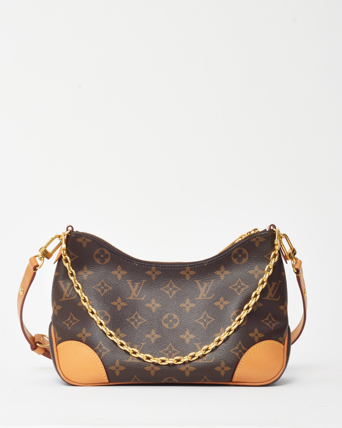 Louis Vuitton Monogram Canvas Boulogne PM Chain Shoulder Bag with Strap