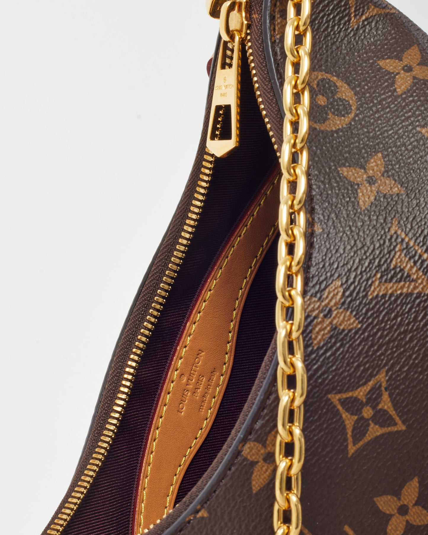 Louis Vuitton Monogram Canvas Boulogne PM Chain Shoulder Bag with Strap