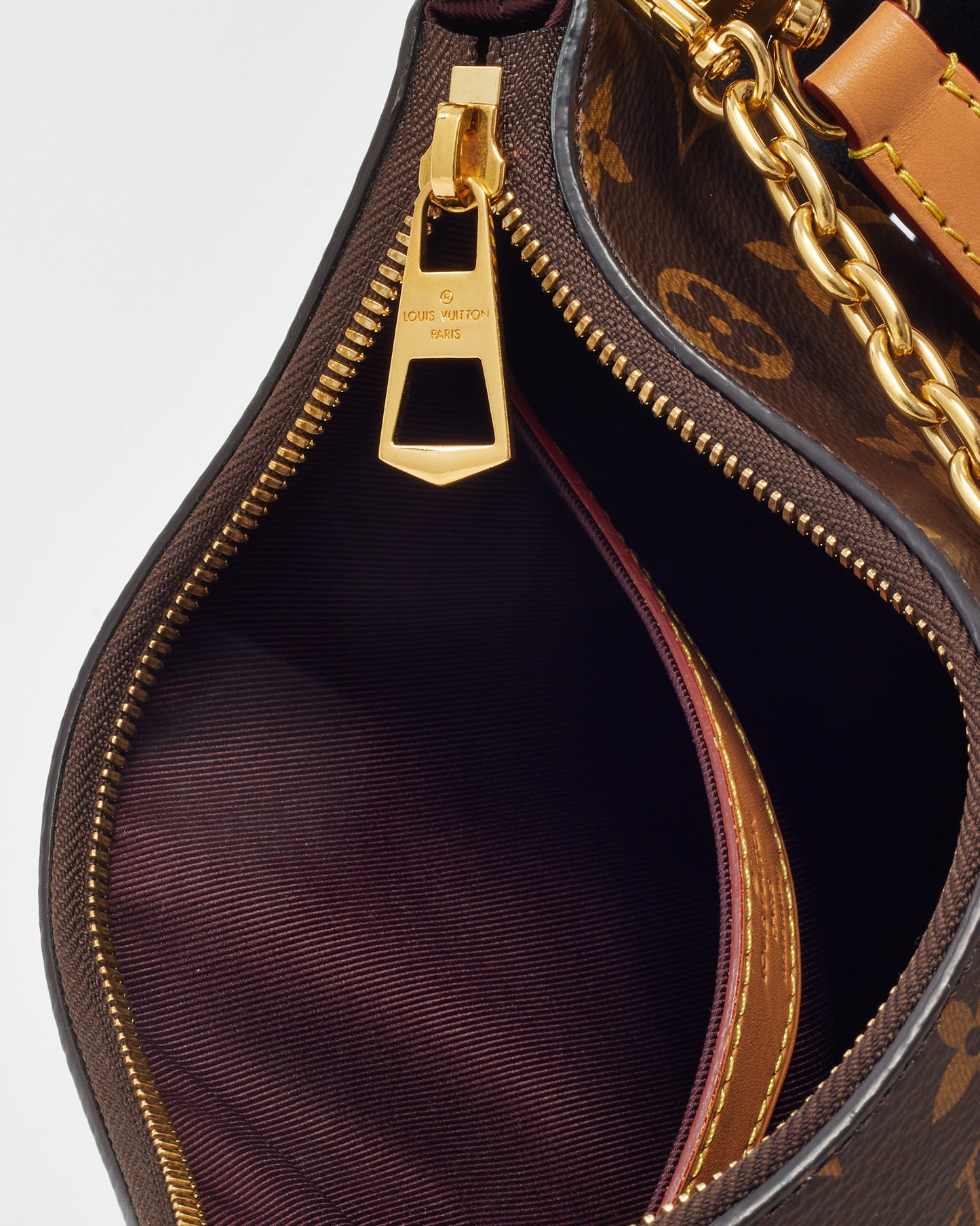 Louis Vuitton Monogram Canvas Boulogne PM Chain Shoulder Bag with Strap