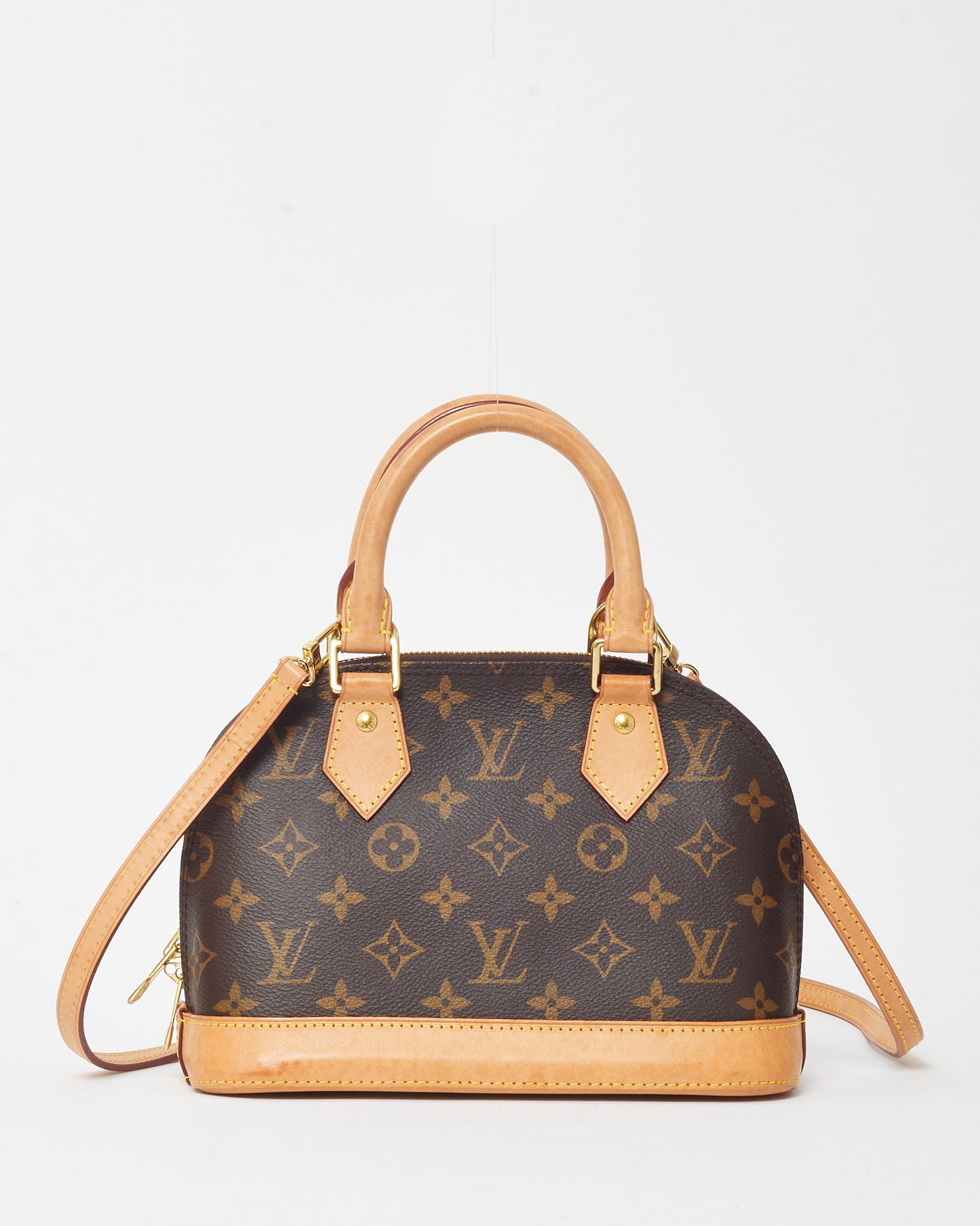 Louis Vuitton Monogram Coated Canvas Alma BB Bag