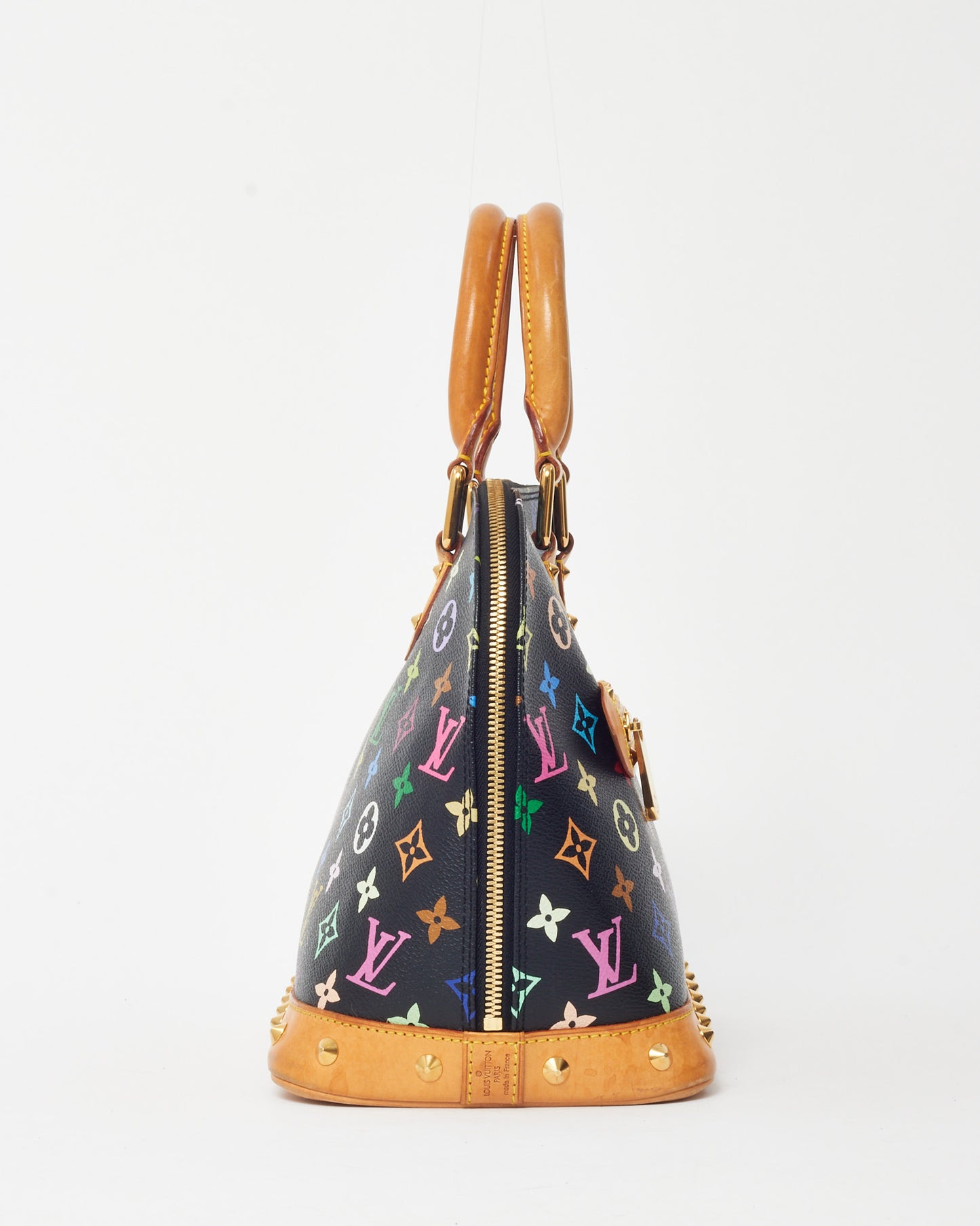 Louis Vuitton Black & Multi Monogram Murakami Coated Canvas Alma PM Bag