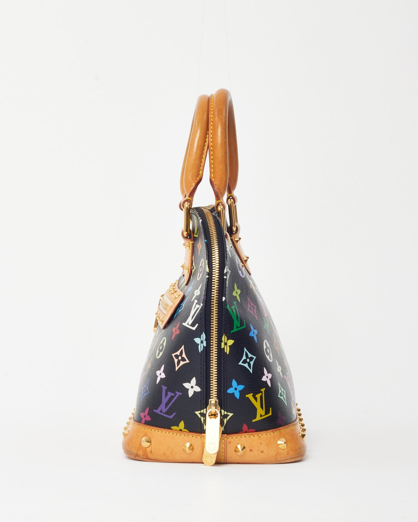 Louis Vuitton Black & Multi Monogram Murakami Coated Canvas Alma PM Bag