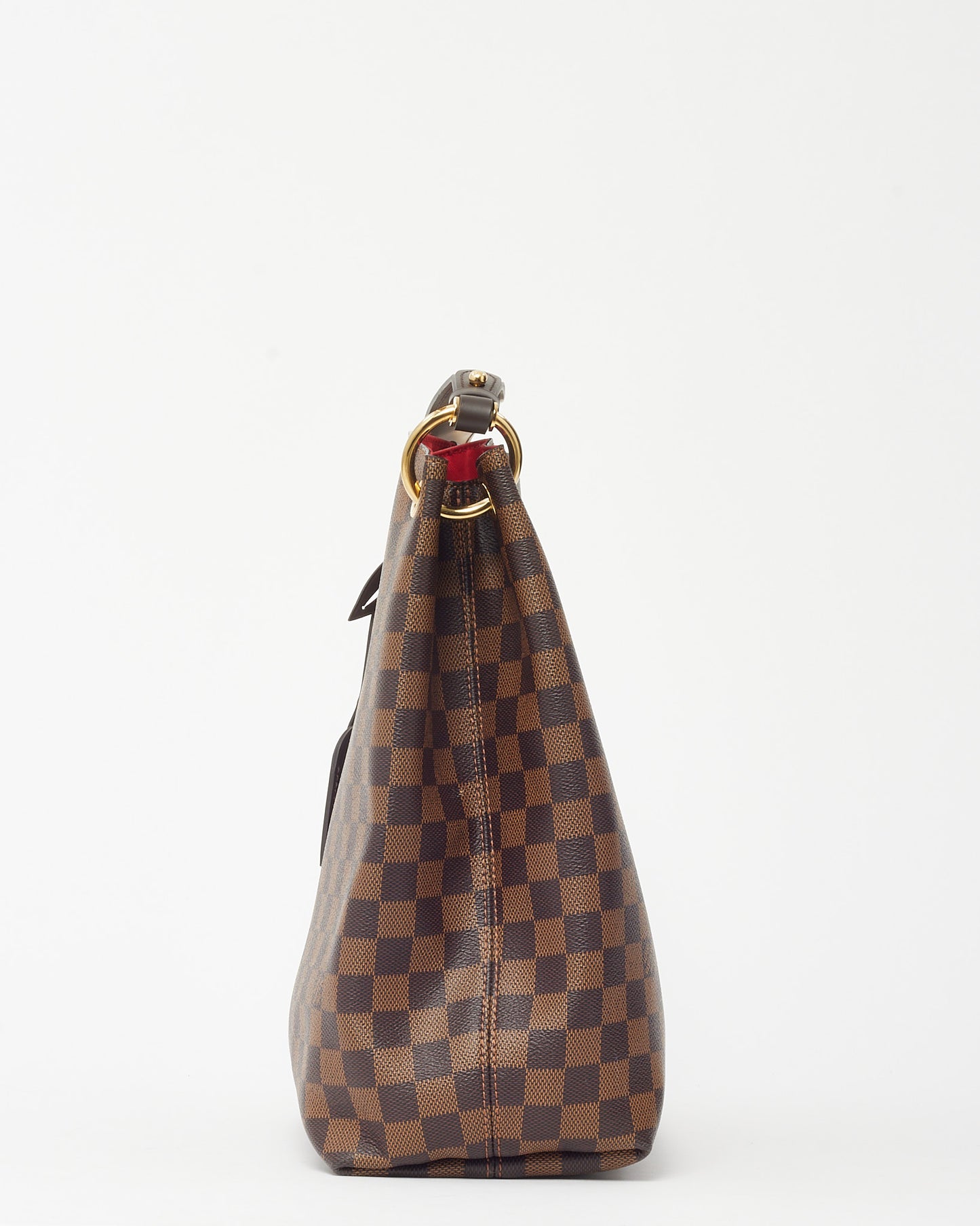 Louis Vuitton Damier Ebene Coated Canvas Graceful MM Shoulder Bag