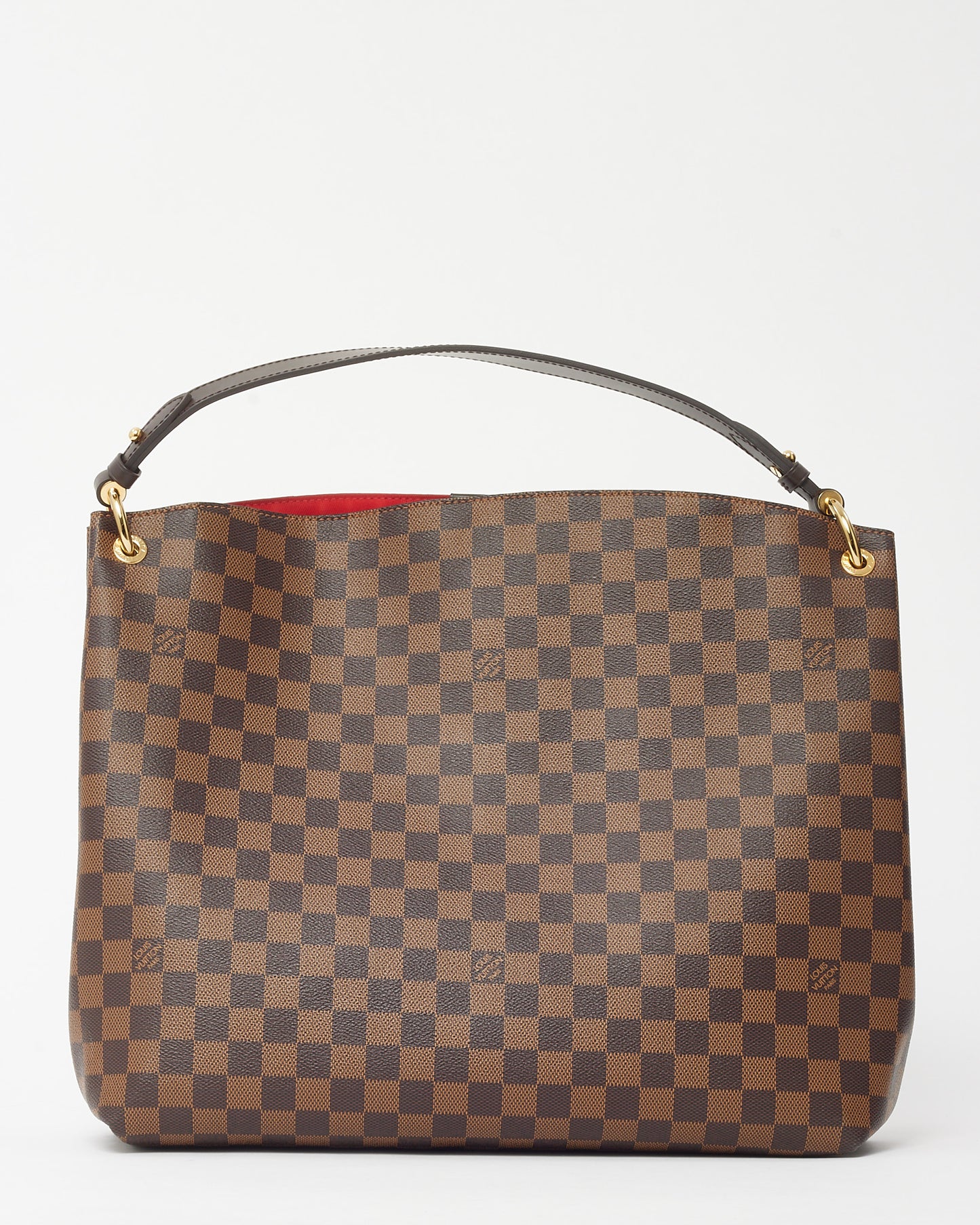 Louis Vuitton Damier Ebene Coated Canvas Graceful MM Shoulder Bag
