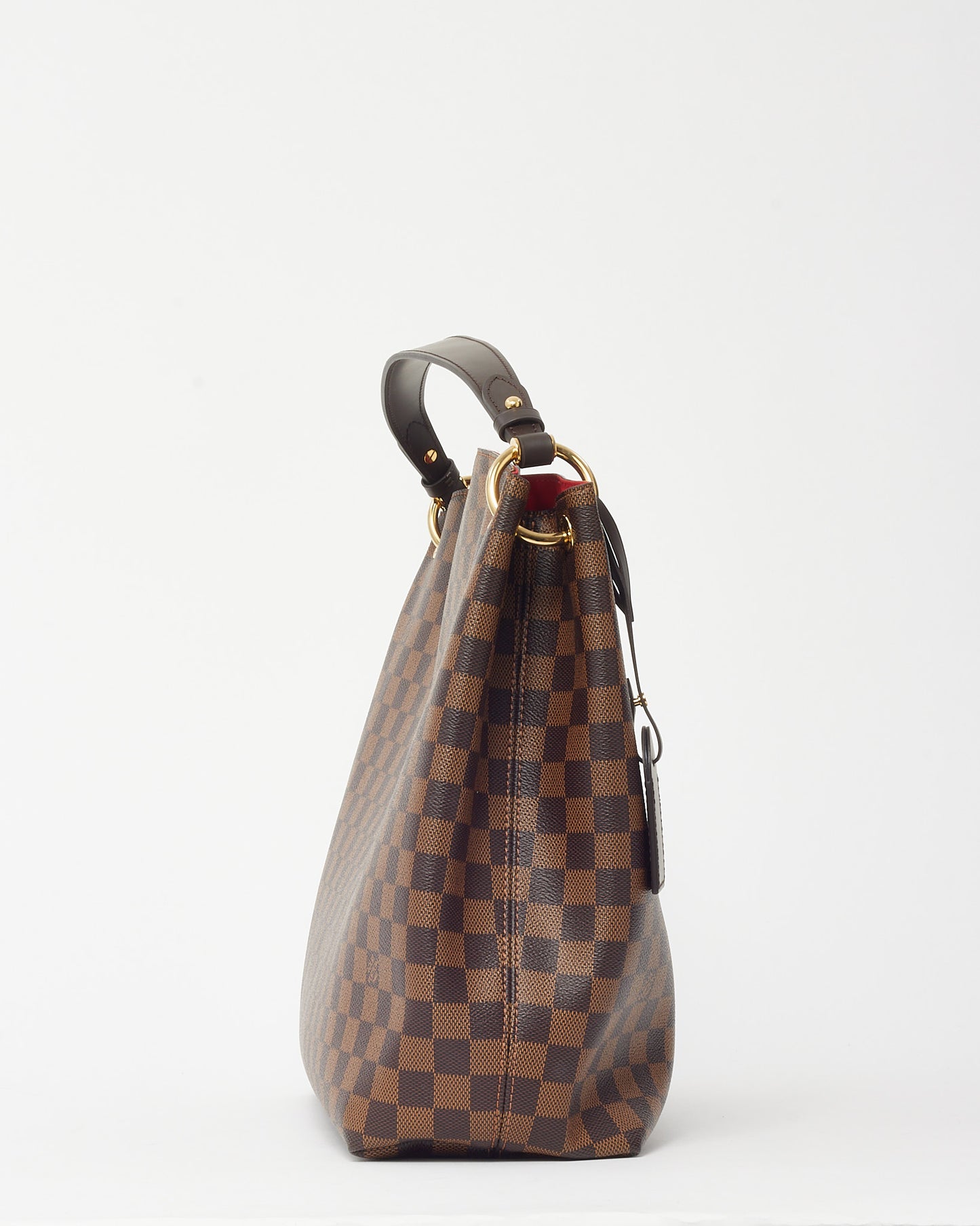 Louis Vuitton Damier Ebene Coated Canvas Graceful MM Shoulder Bag