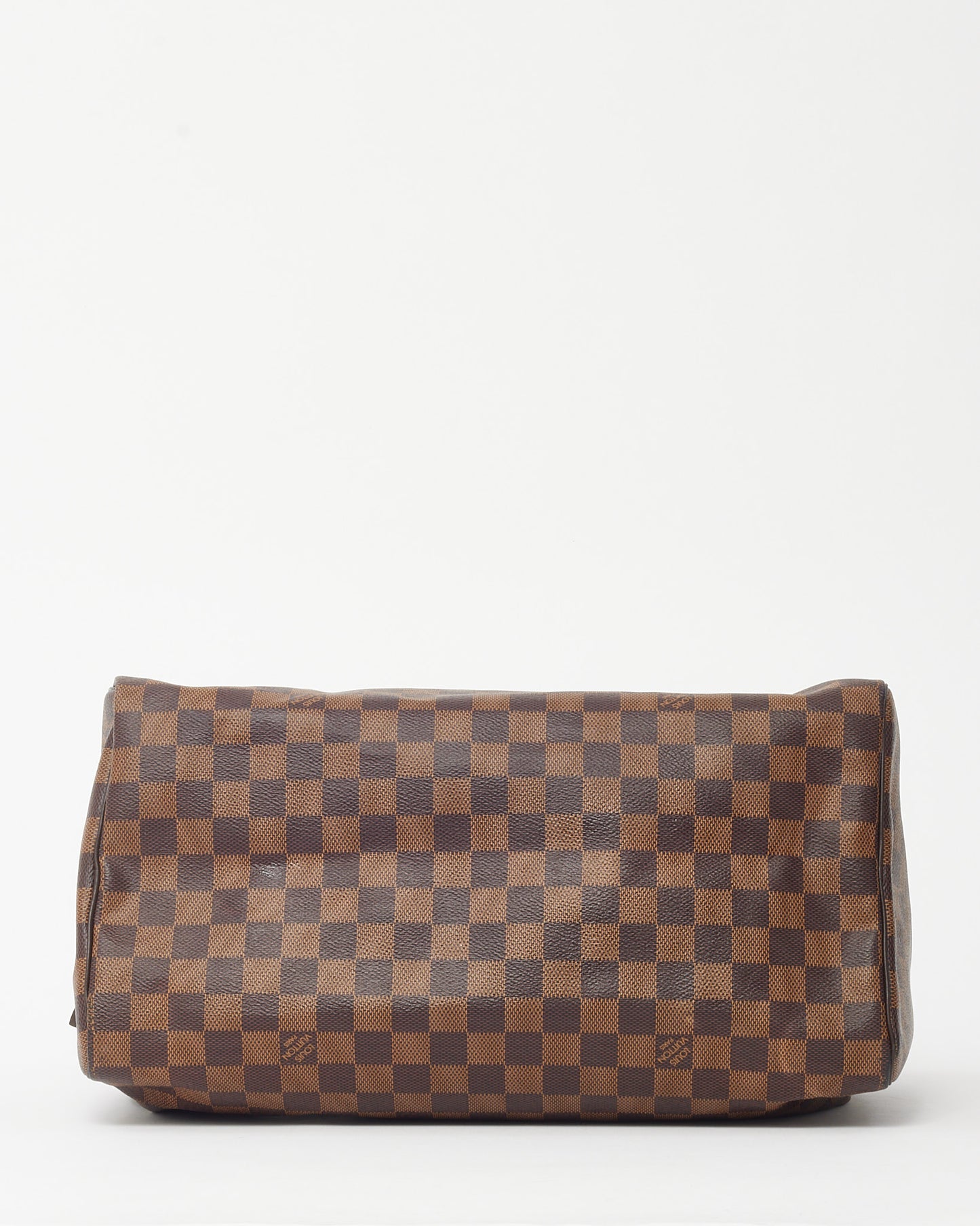 Louis Vuitton Damier Ebene Coated Canvas Speedy 35 Bag