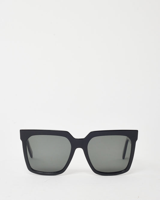 Celine Black Acetate Oversized Rectangular CL4055 Sunglasses