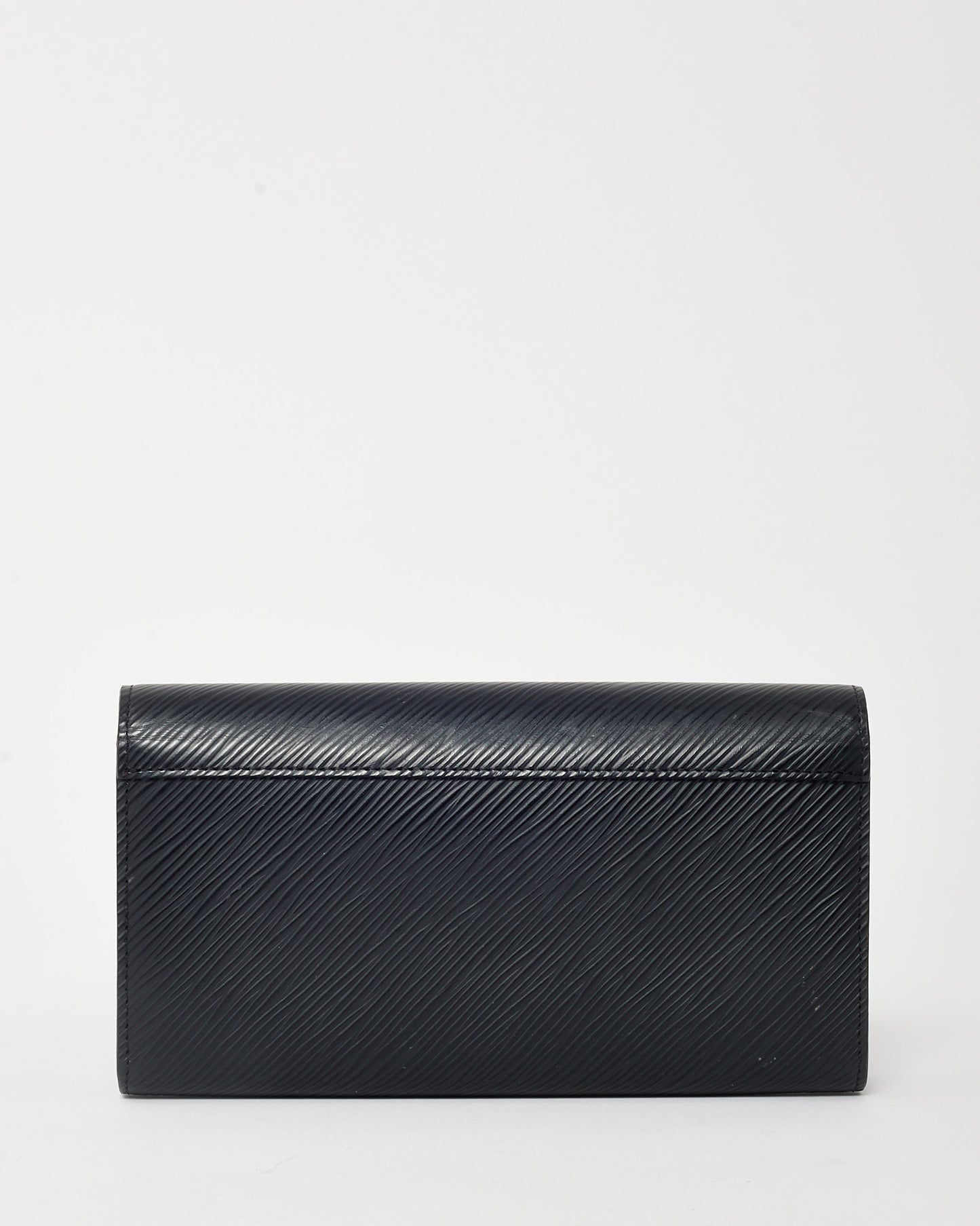 Louis Vuitton Black Epi Leather SHW LV Twist Wallet