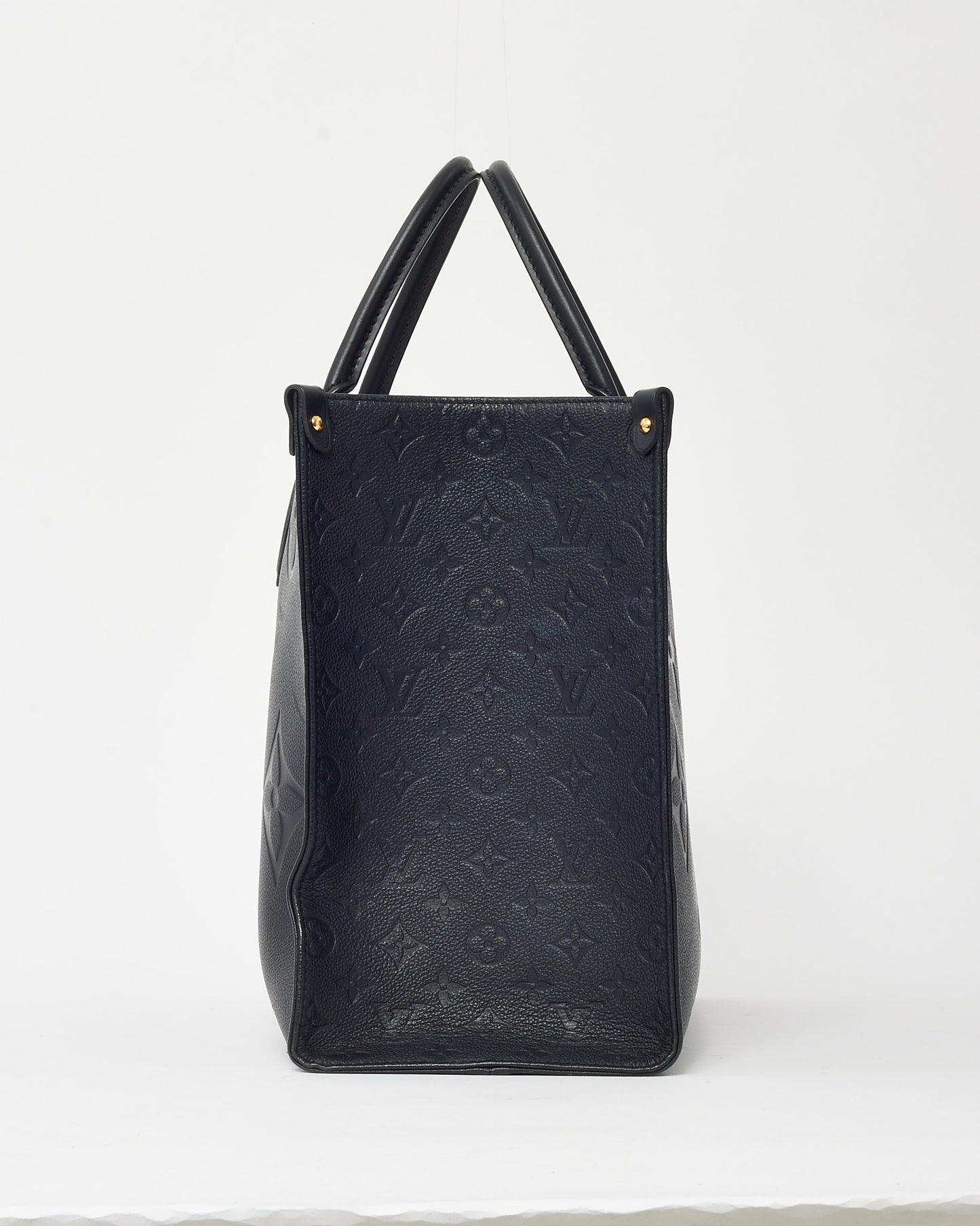 Louis Vuitton Black Monogram Empreinte Leather OnTheGo GM Bag