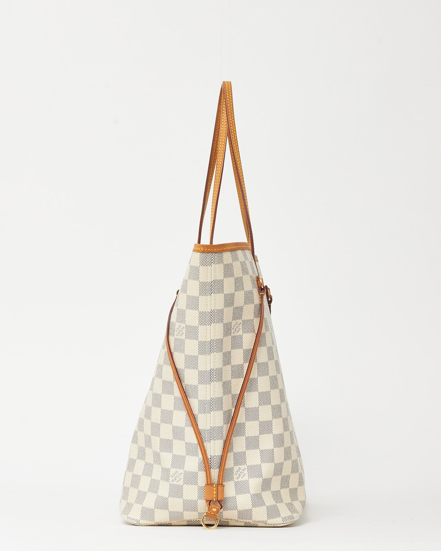 Louis Vuitton Damier Azur Coated Canvas Neverfull GM Bag with No Pouch