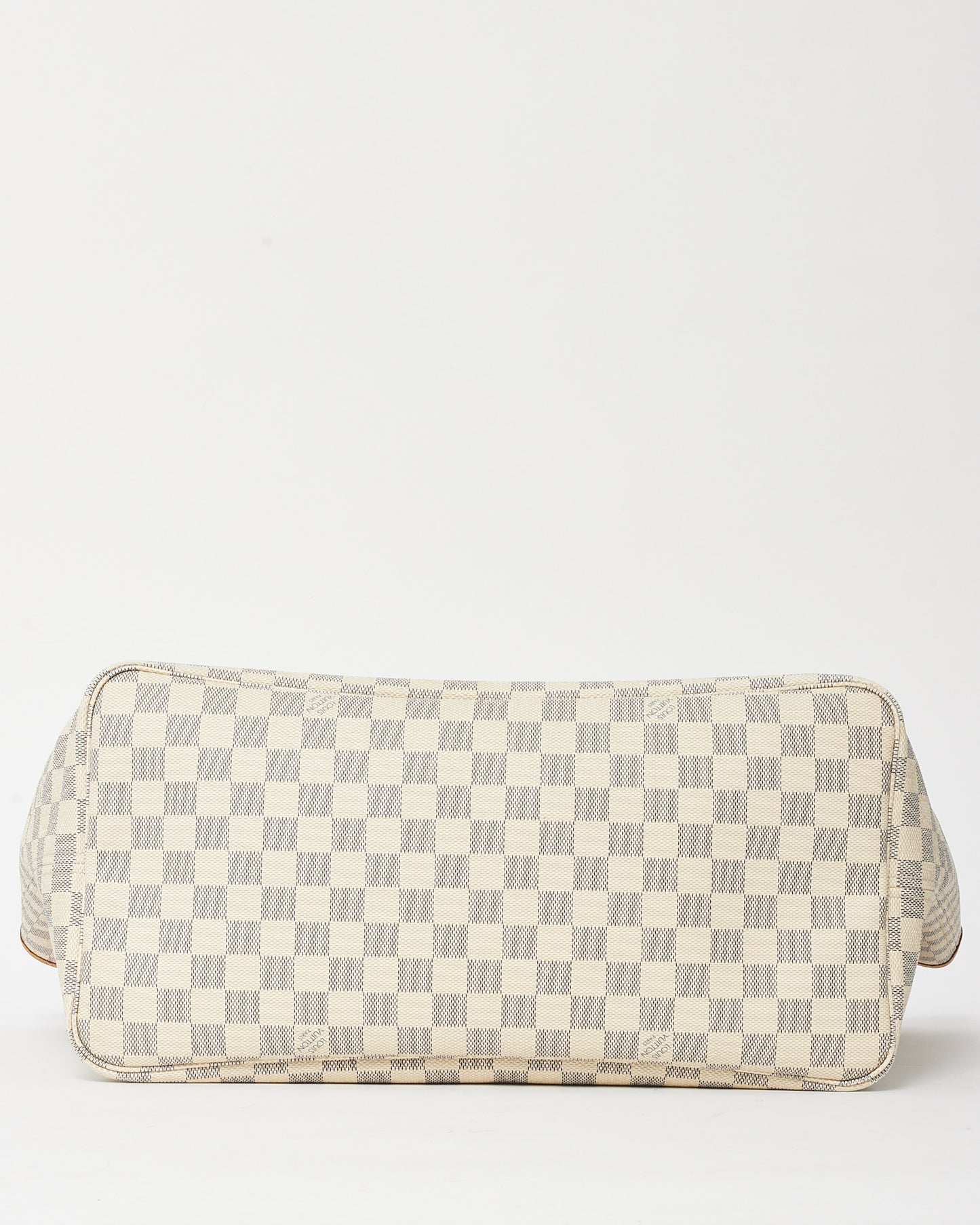 Louis Vuitton Damier Azur Coated Canvas Neverfull GM Bag with No Pouch