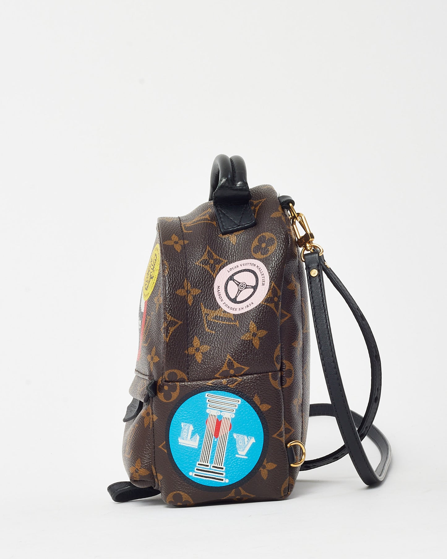 Louis Vuitton Monogram Canvas Limited Edition Worldwide Palm Springs Mini Backpack