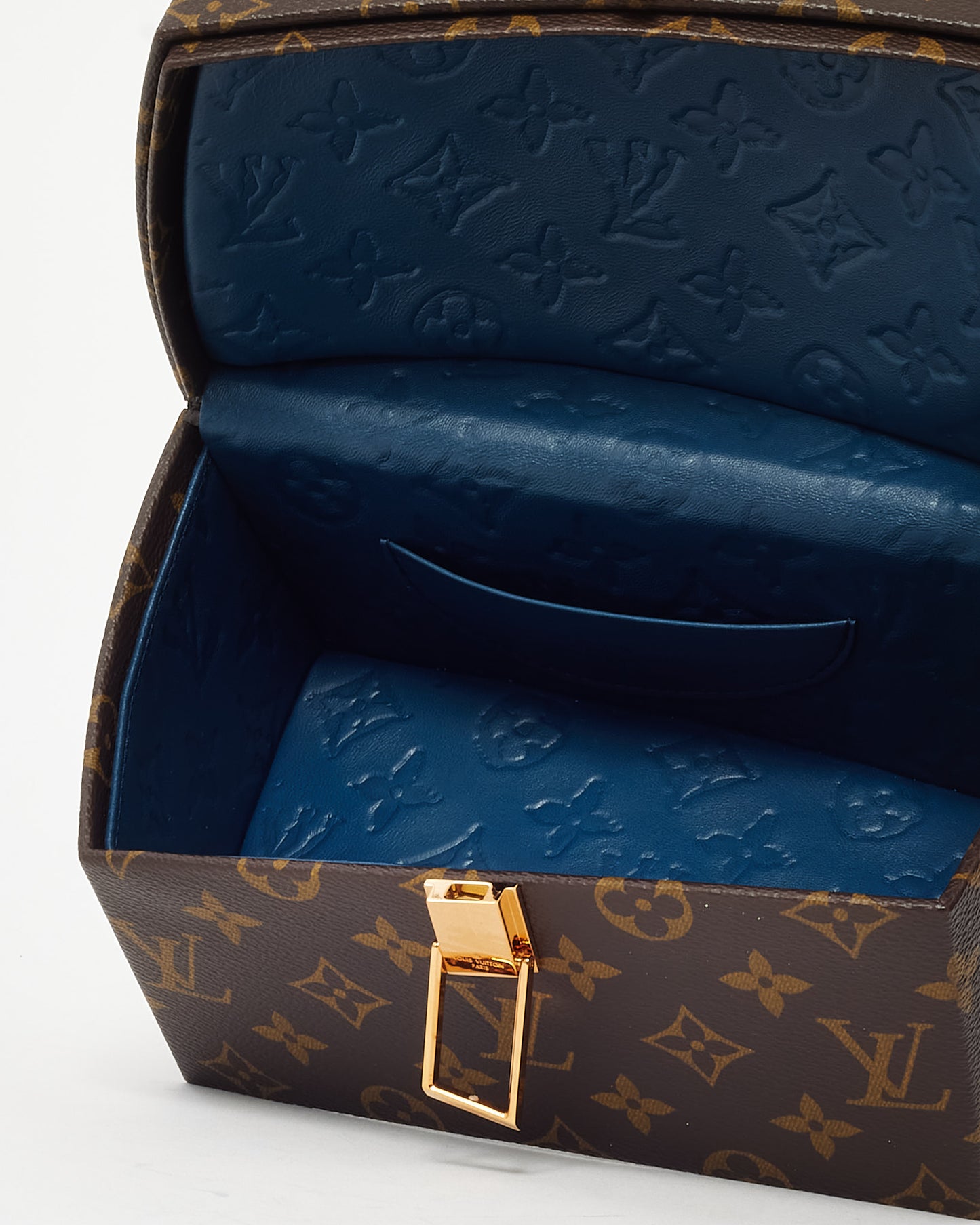 Louis Vuitton x Frank Gehry Limited Edition Monogram Canvas Twisted Box Bag with Strap