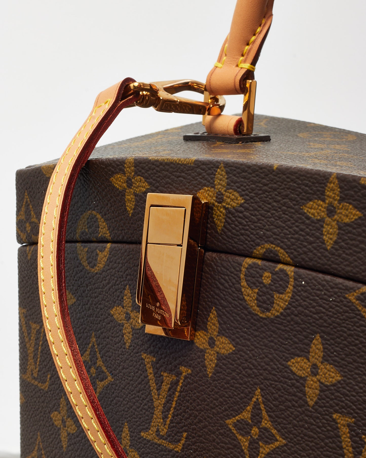 Louis Vuitton x Frank Gehry Limited Edition Monogram Canvas Twisted Box Bag with Strap