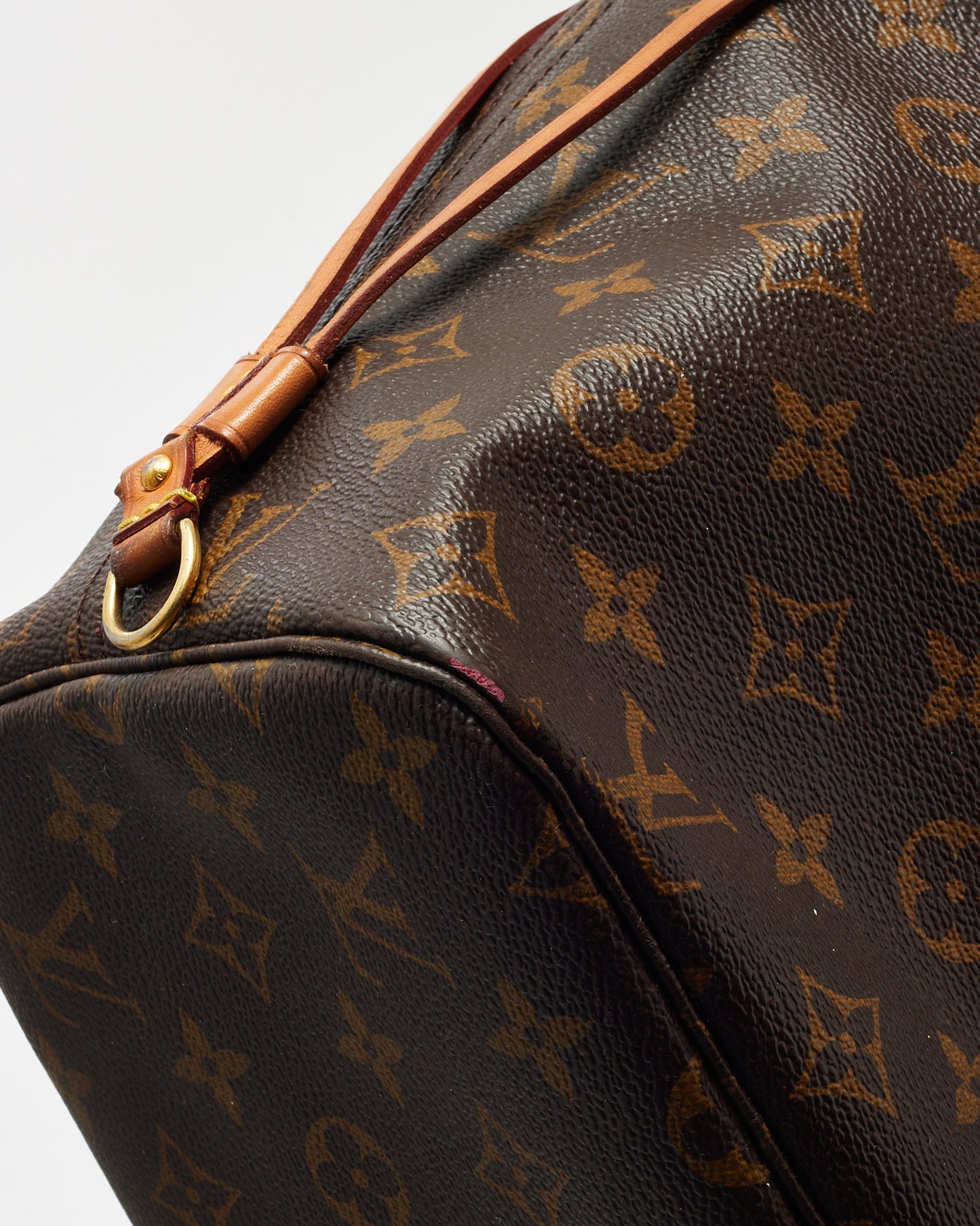 Louis Vuitton Monogram Canvas Fuchsia Interior Neverfull MM Bag with NO POUCH