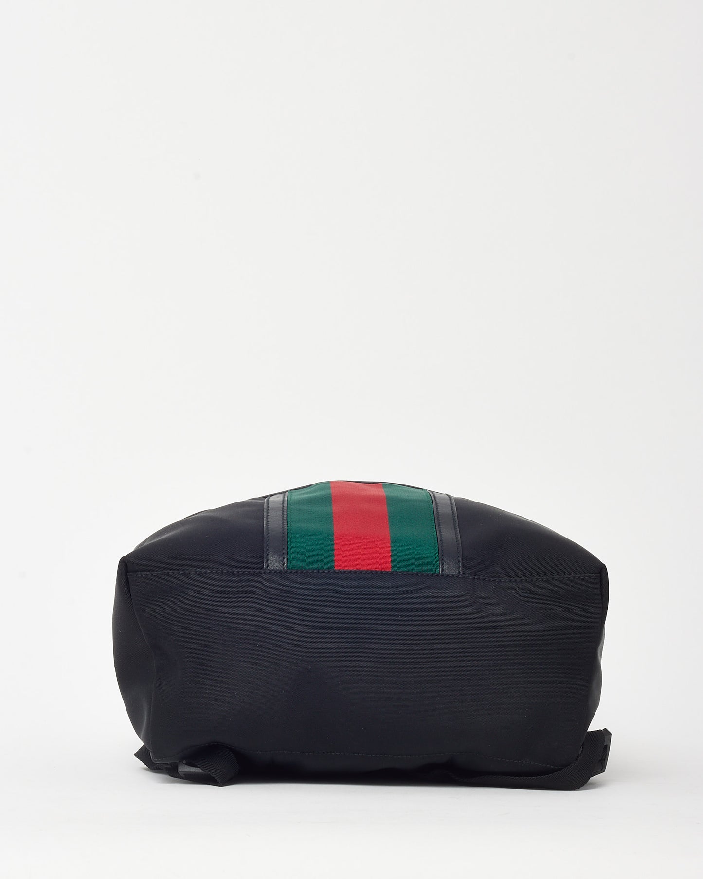 Gucci Black Techno Canvas Web Parana GG Logo Backpack