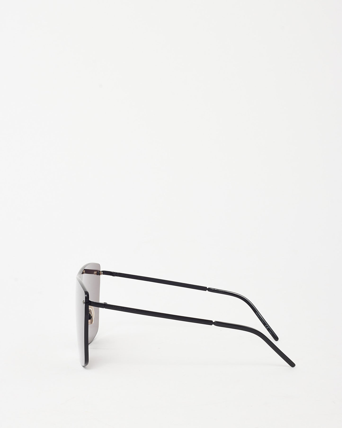 Saint Laurent Black SL463 MASK Shield Sunglasses