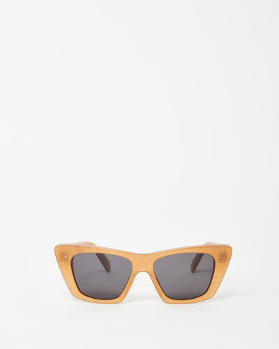 Celine Beige Glitter Acetate CL401871 Cat Eye Sunglasses
