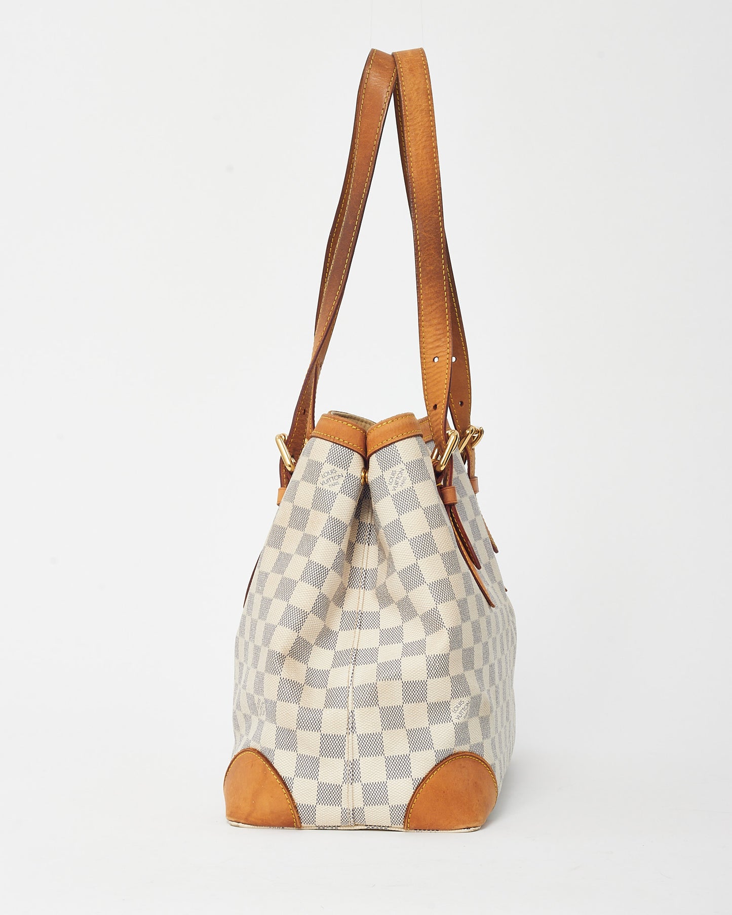 Louis Vuitton Damier Azur Canvas Hampstead MM Tote Bag