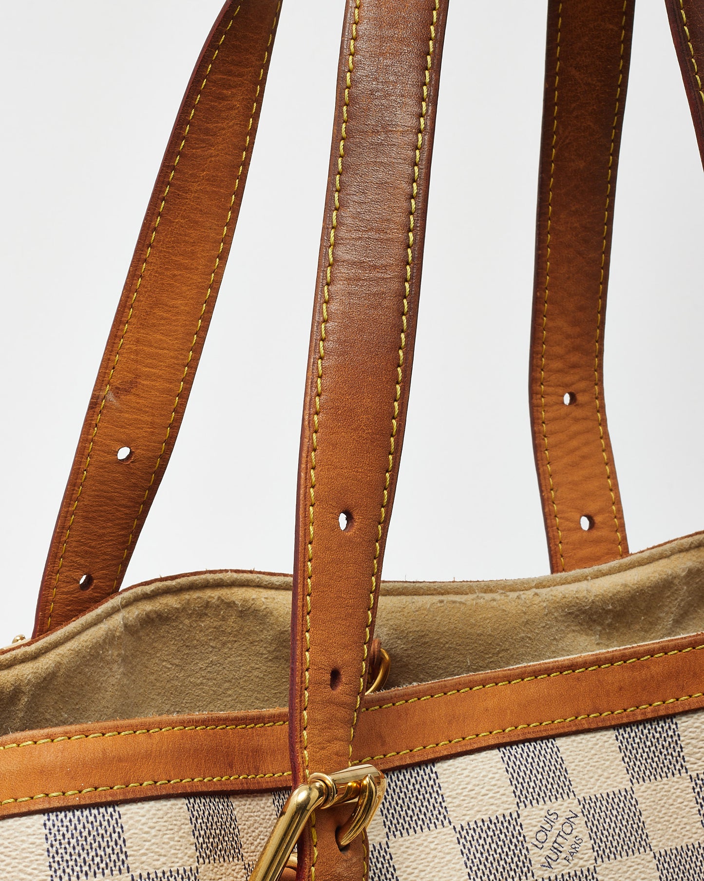 Louis Vuitton Damier Azur Canvas Hampstead MM Tote Bag