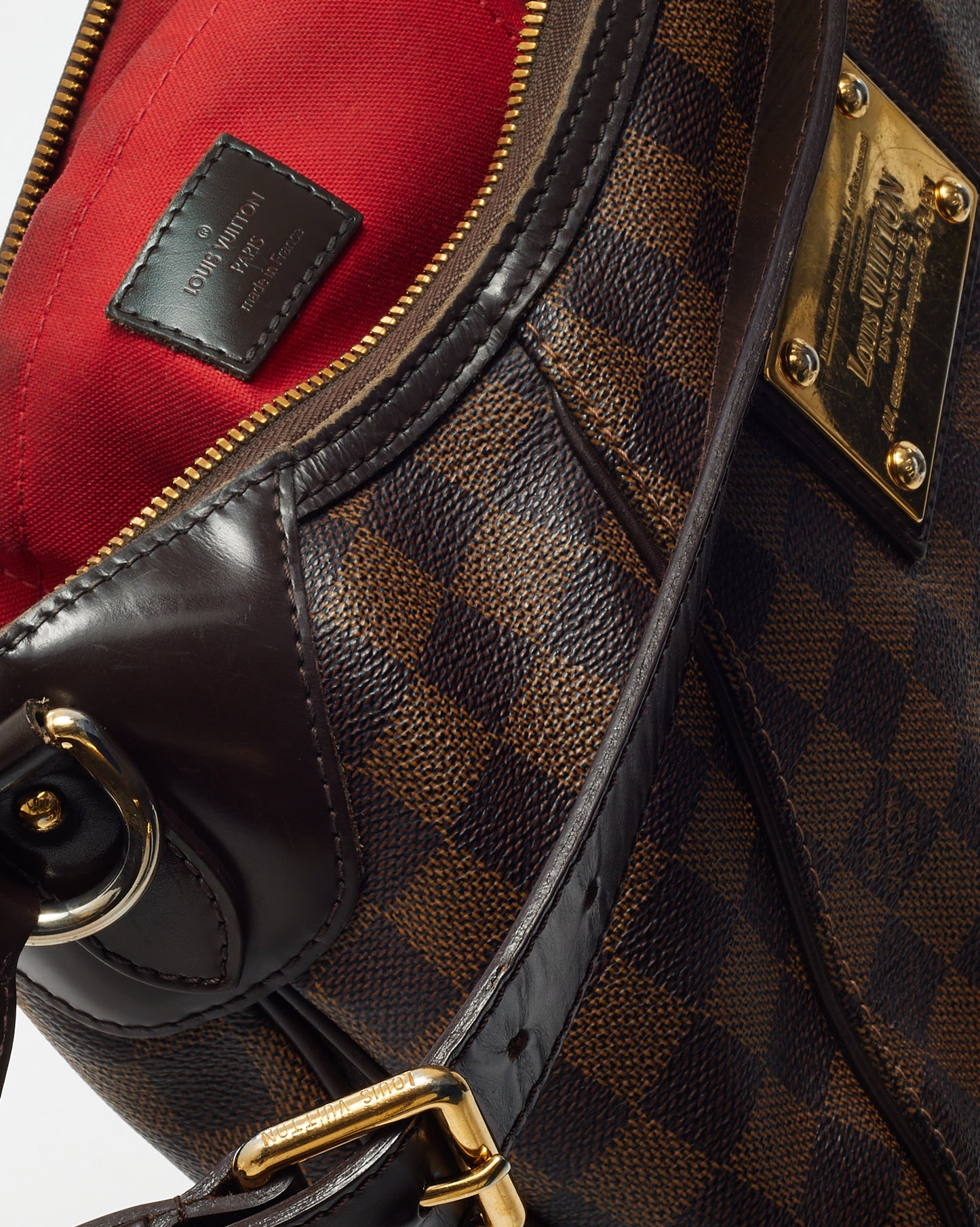 Louis Vuitton Damier Ebene Canvas Thames PM Shoulder Bag