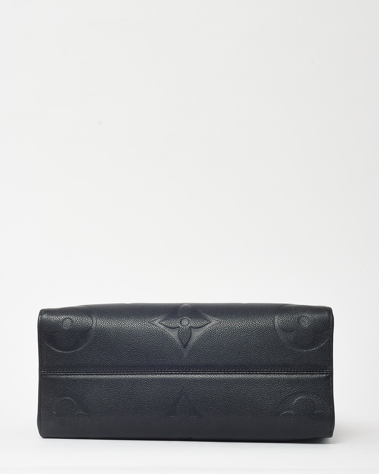 Louis Vuitton Black Monogram Empreinte Leather Onthego MM Bag
