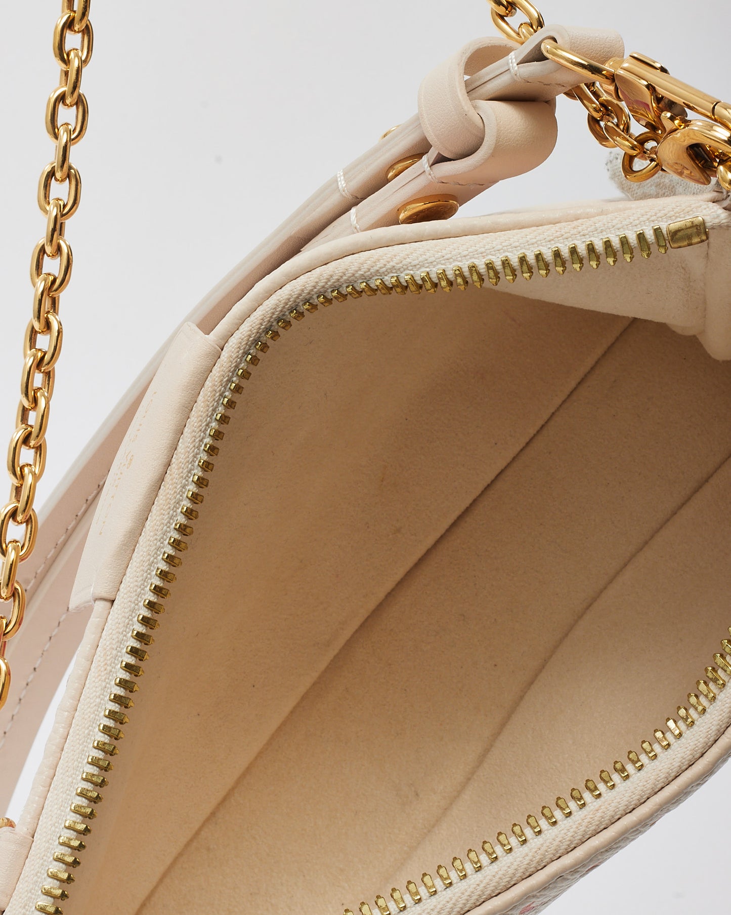 Louis Vuitton Pink Sunrise Aquarelle Monogram Empreinte Leather Easy Pouch On Strap Bag