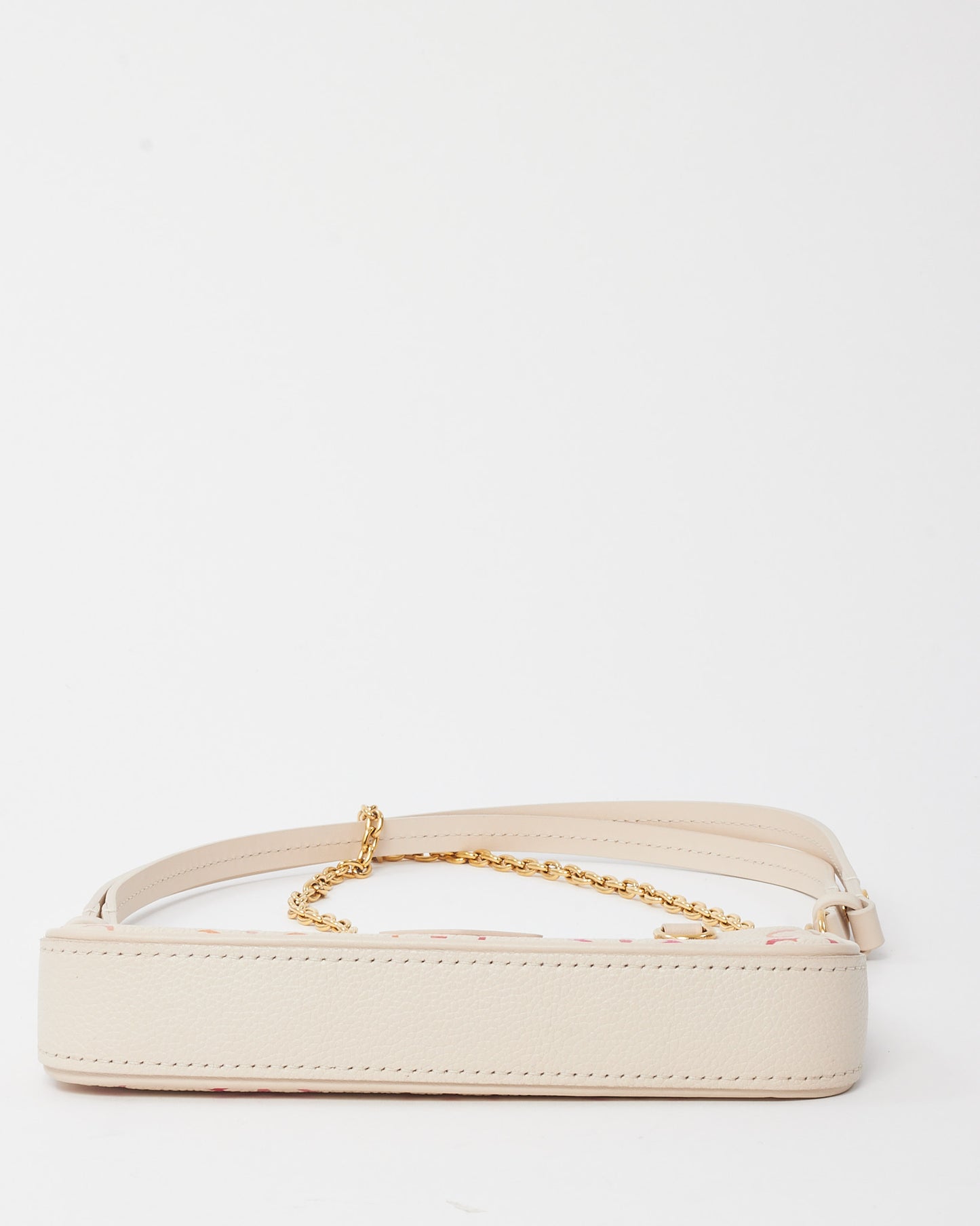 Louis Vuitton Pink Sunrise Aquarelle Monogram Empreinte Leather Easy Pouch On Strap Bag