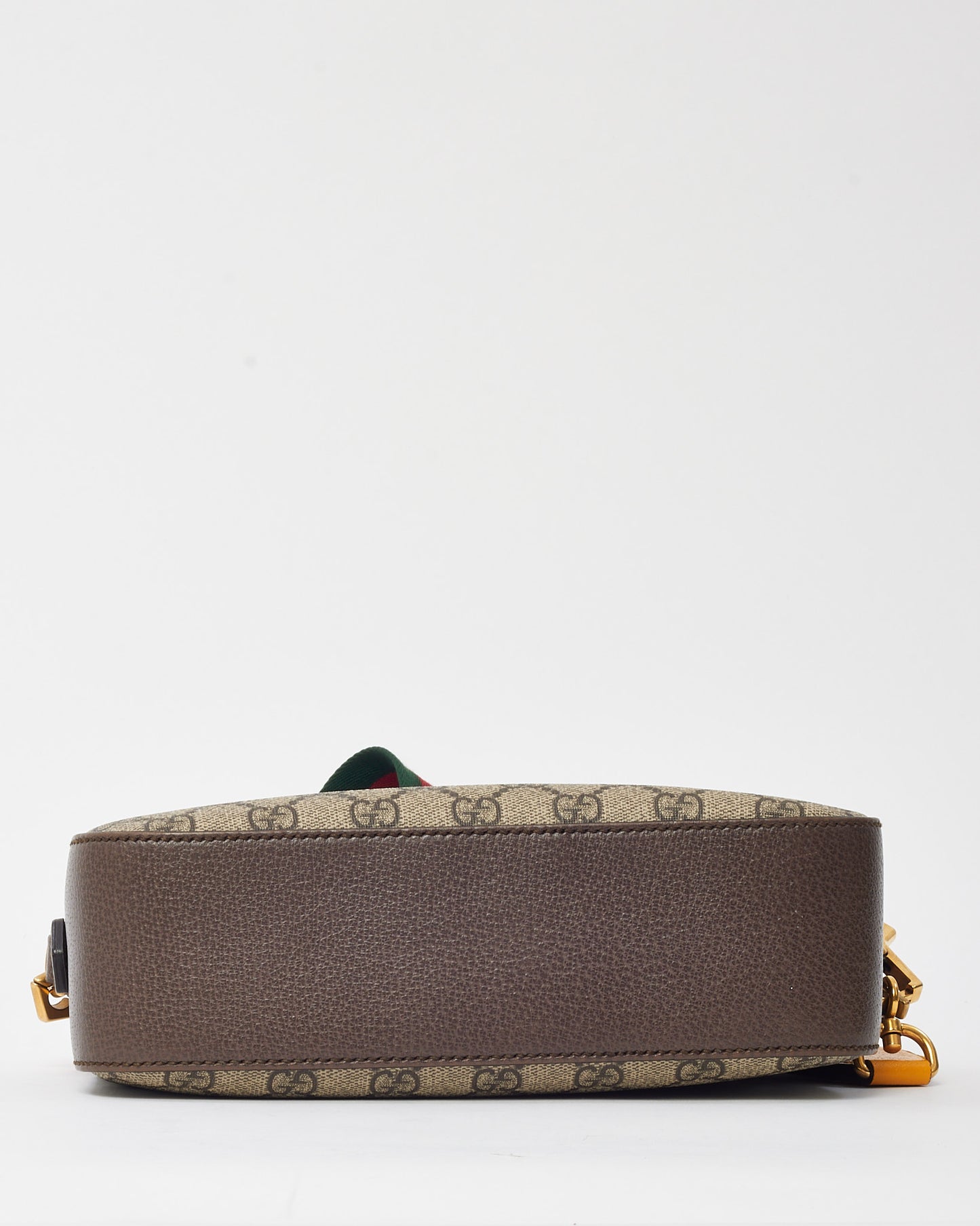 Gucci Beige and Brown GG Supreme Monogram Canvas Neo Vintage Web Camera Bag