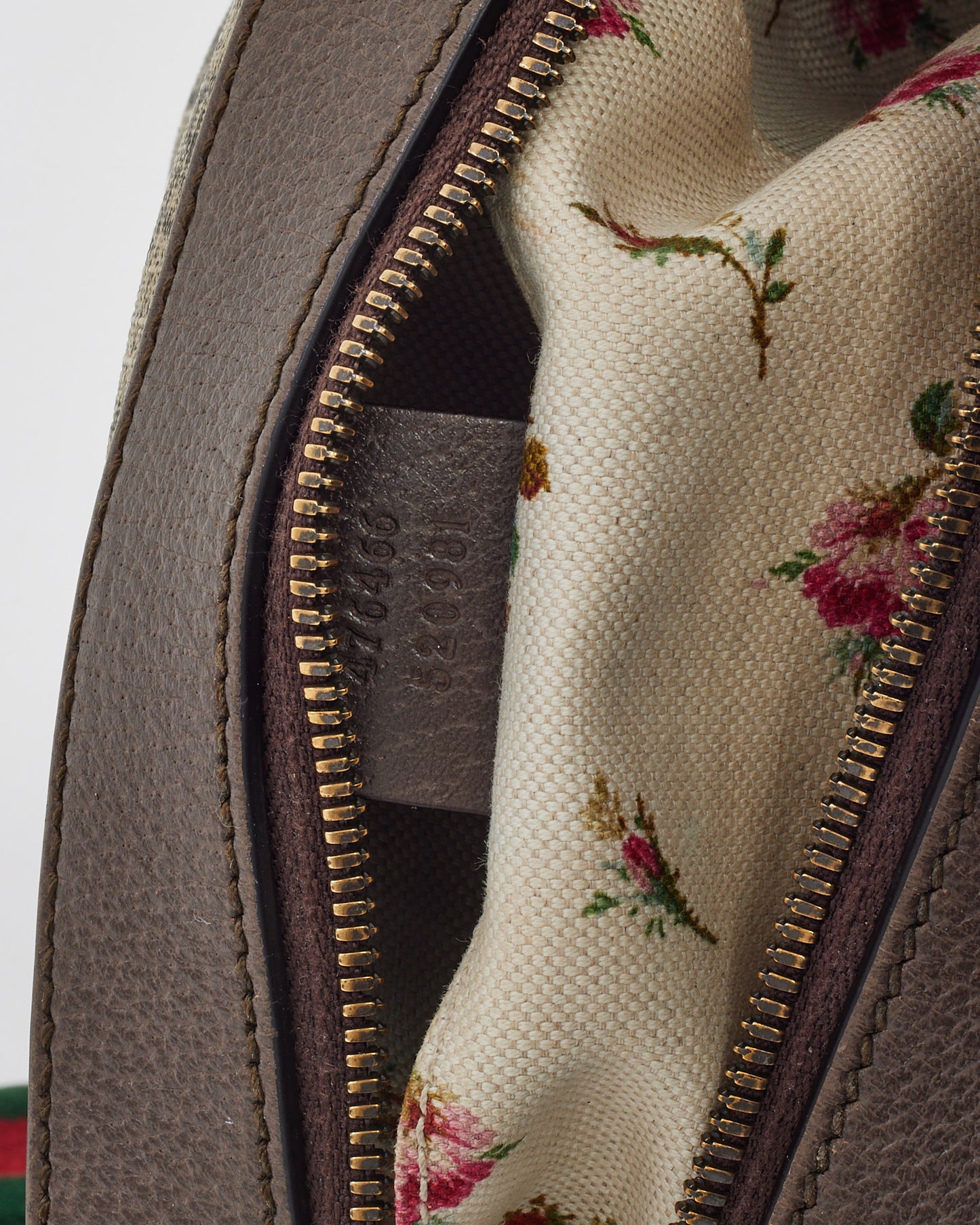 Gucci Beige and Brown GG Supreme Monogram Canvas Neo Vintage Web Camera Bag