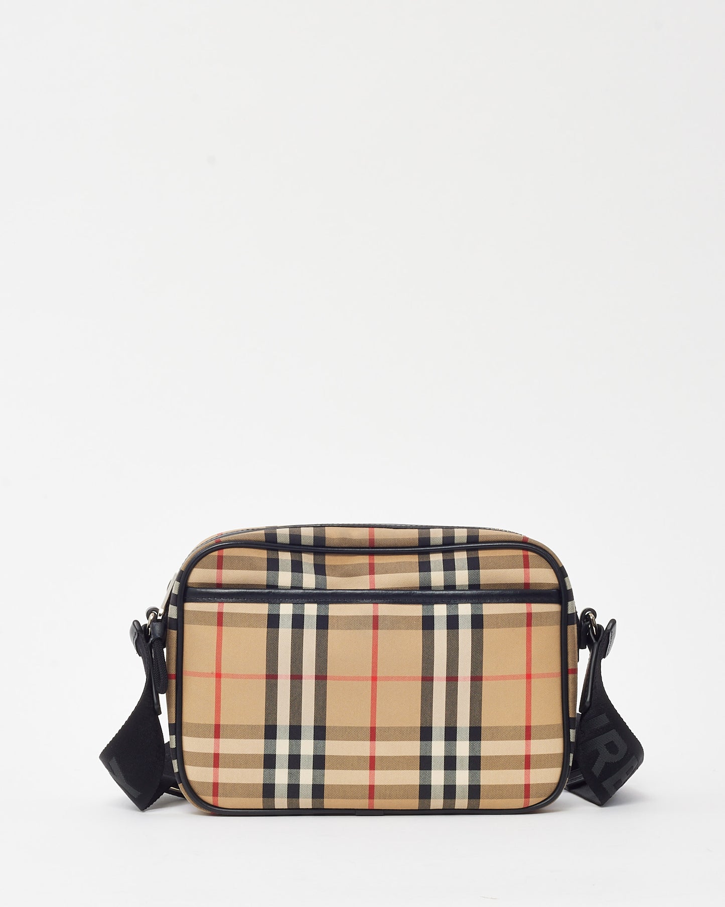 Burberry Beige Vintage Check Coated Canvas Paddy Small Crossbody Bag