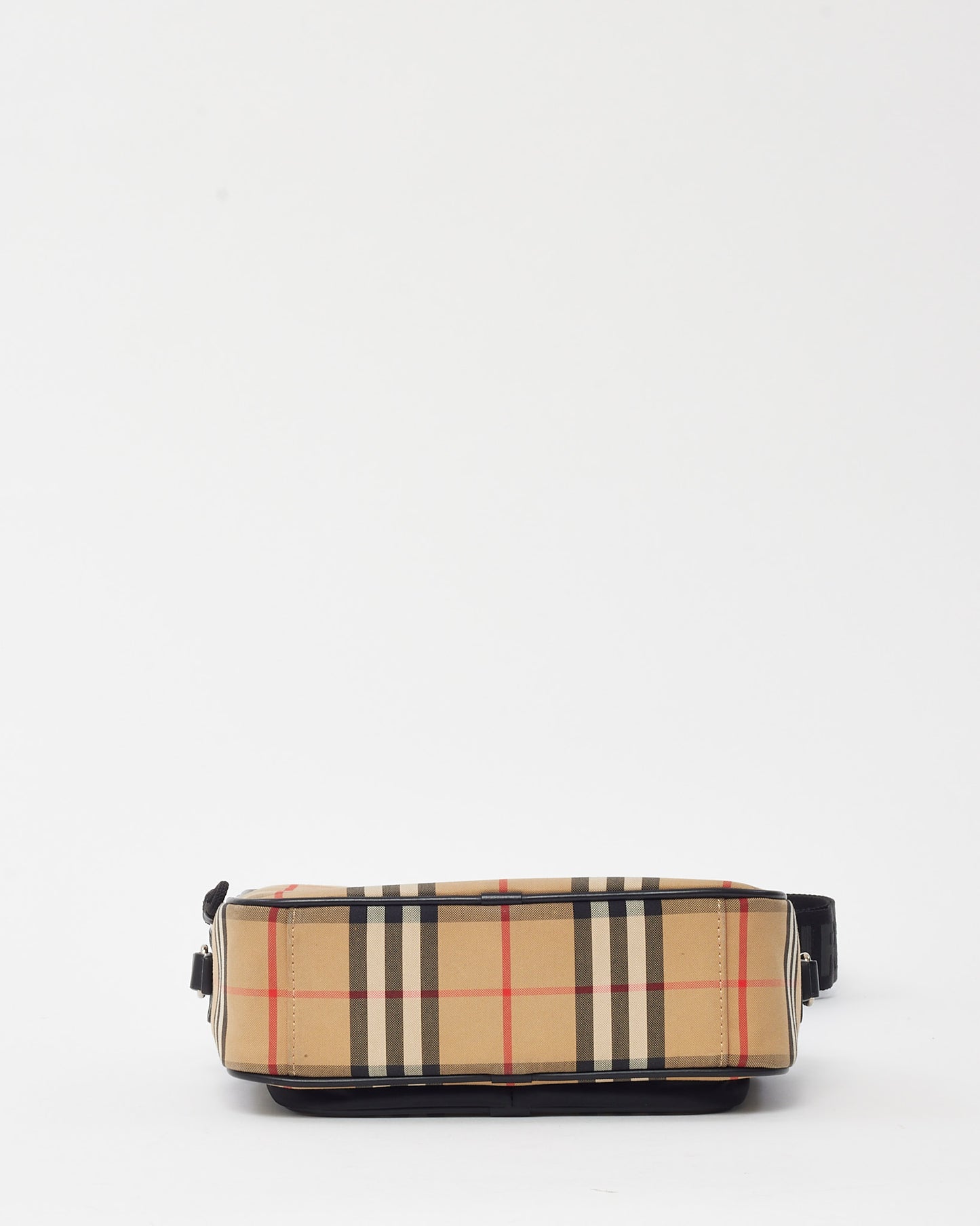 Burberry Beige Vintage Check Coated Canvas Paddy Small Crossbody Bag