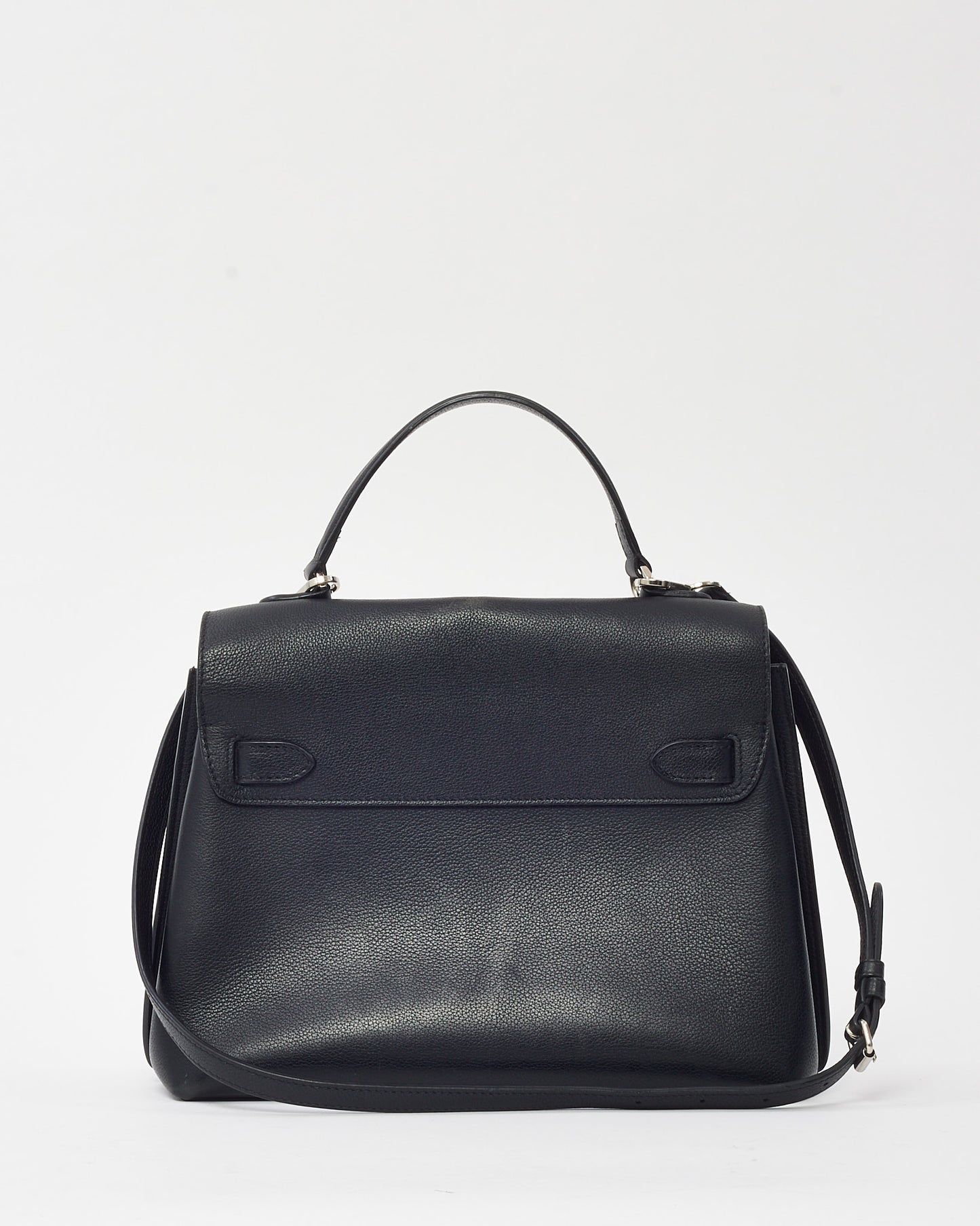 Louis Vuitton Black Soft Calf Leather Lockme Ever MM 2Way Bag with Strap