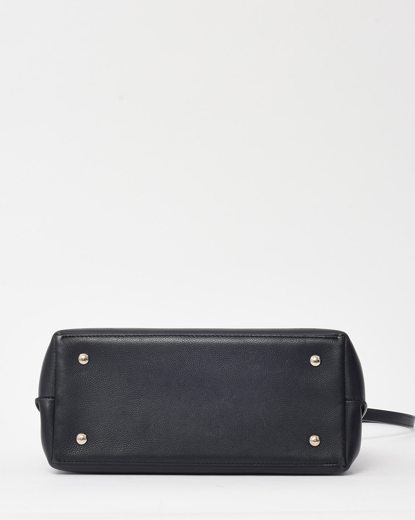 Louis Vuitton Black Soft Calf Leather Lockme Ever MM 2Way Bag with Strap