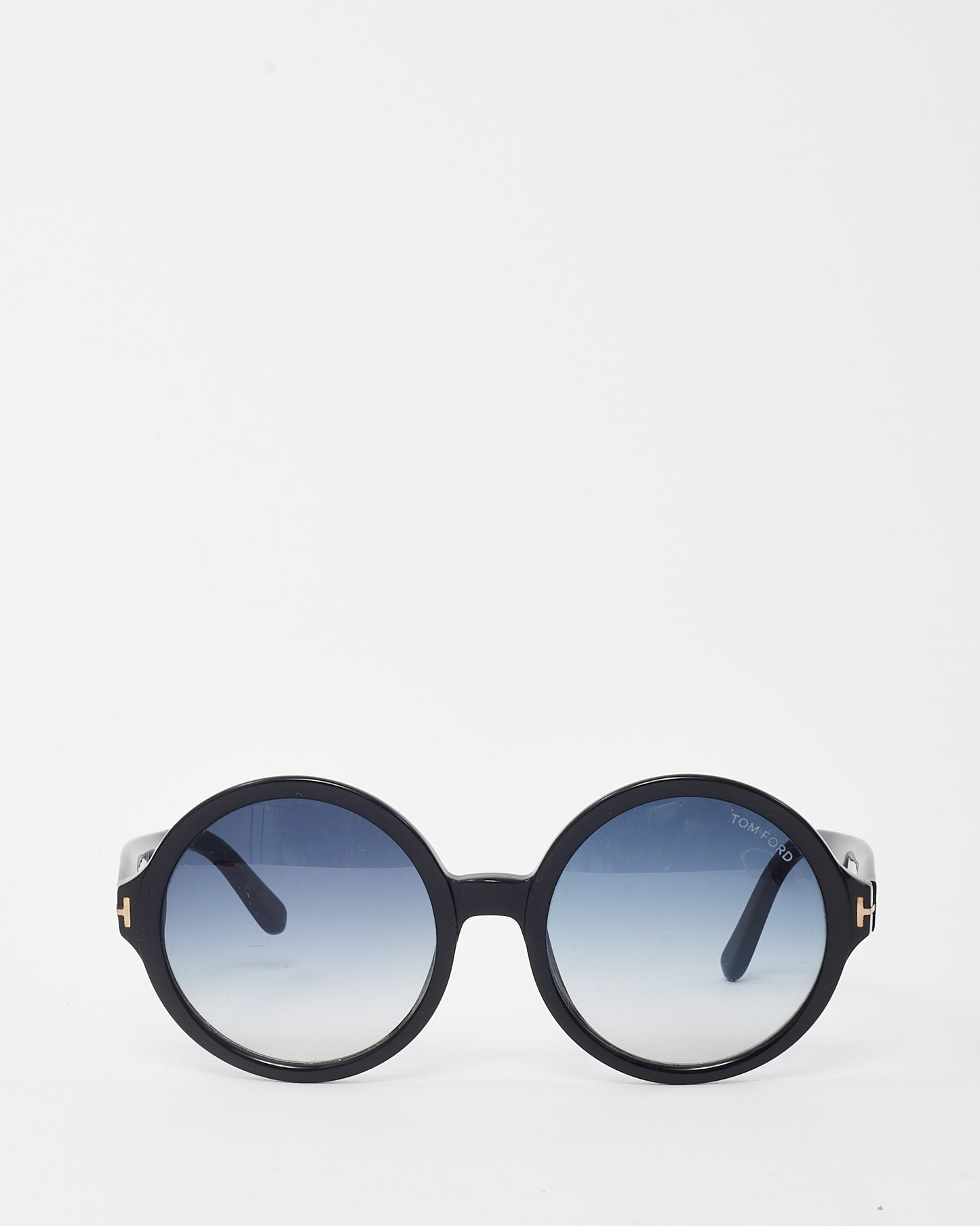 Tom Ford Black TF369 Juliette Oversize Round Sunglasses
