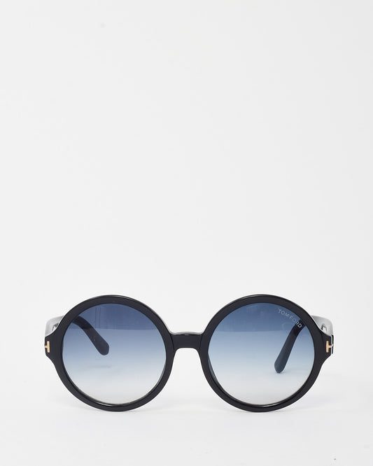Tom Ford Black TF369 Juliette Oversize Round Sunglasses