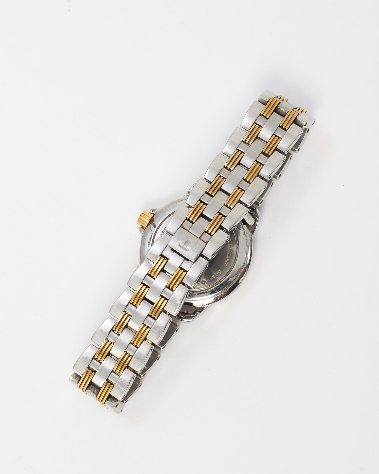 Tissot Stainless Steel and Gold Two-Tone Ballade C417/517 Sapphire Crystal Watch 24mm