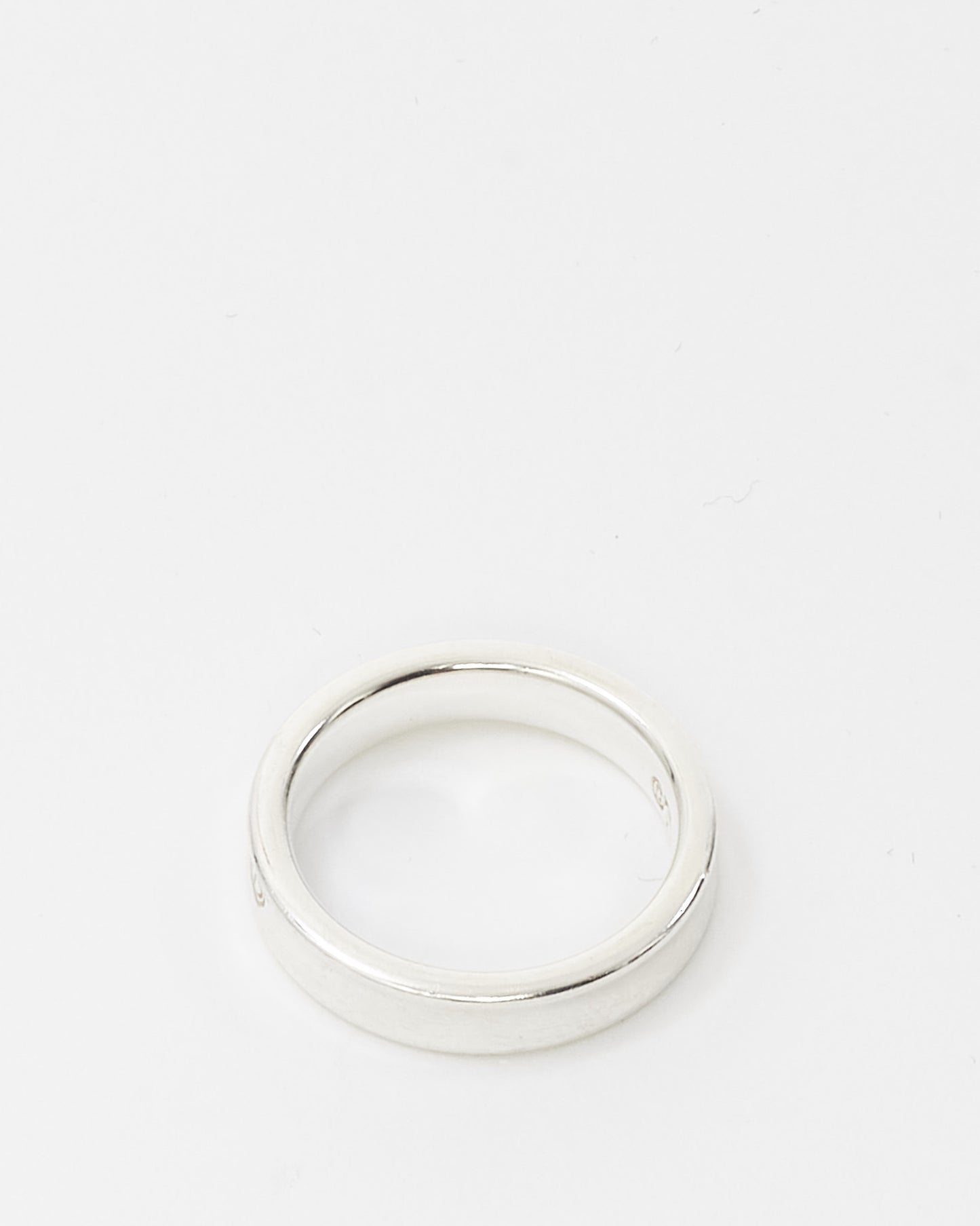 Tiffany & Co. Silver Tiffany 1837 Narrow Ring - 5