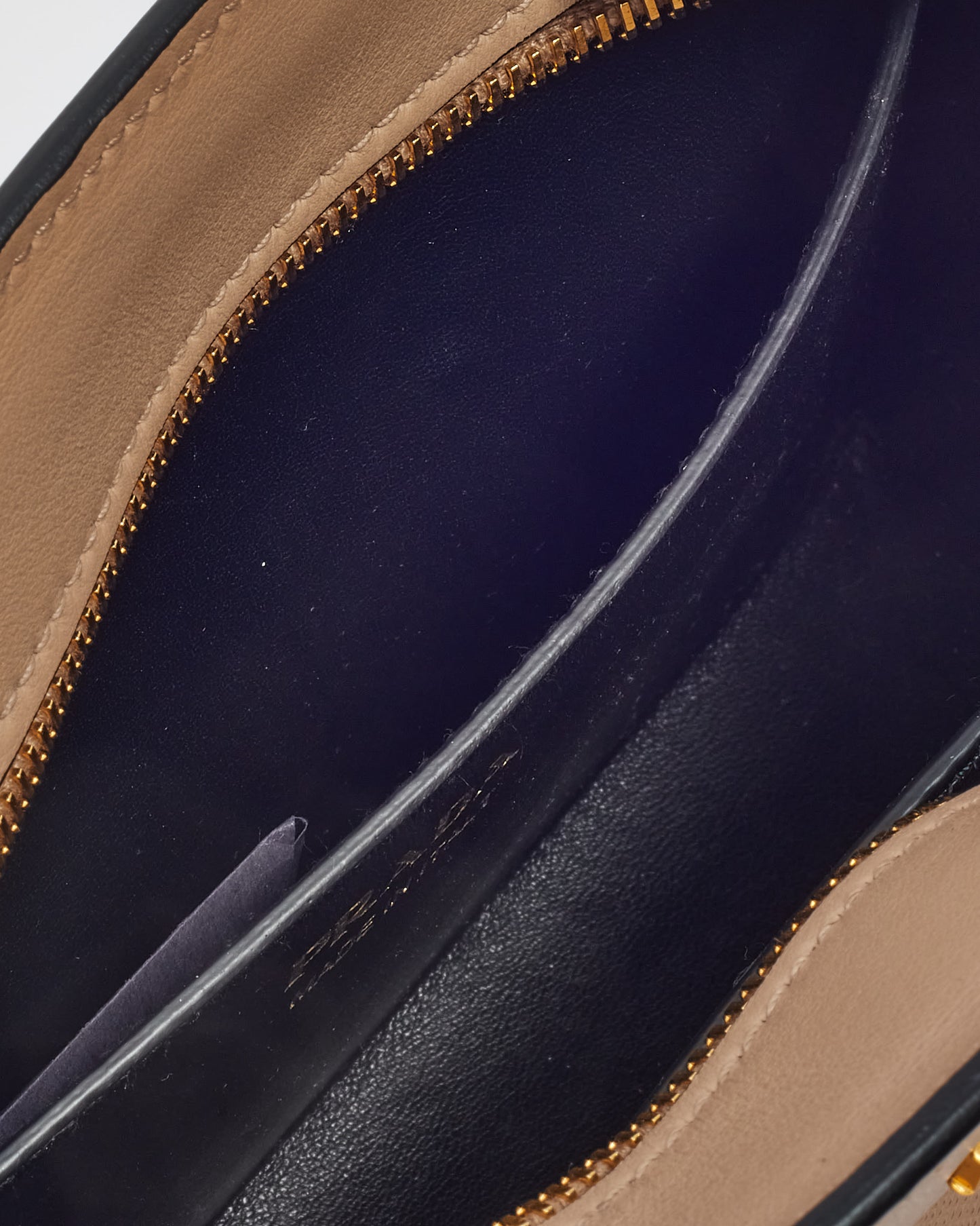 Prada Beige Cipria Saffiano and City Calf Leather Logo Bandoliera Crossbody Bag