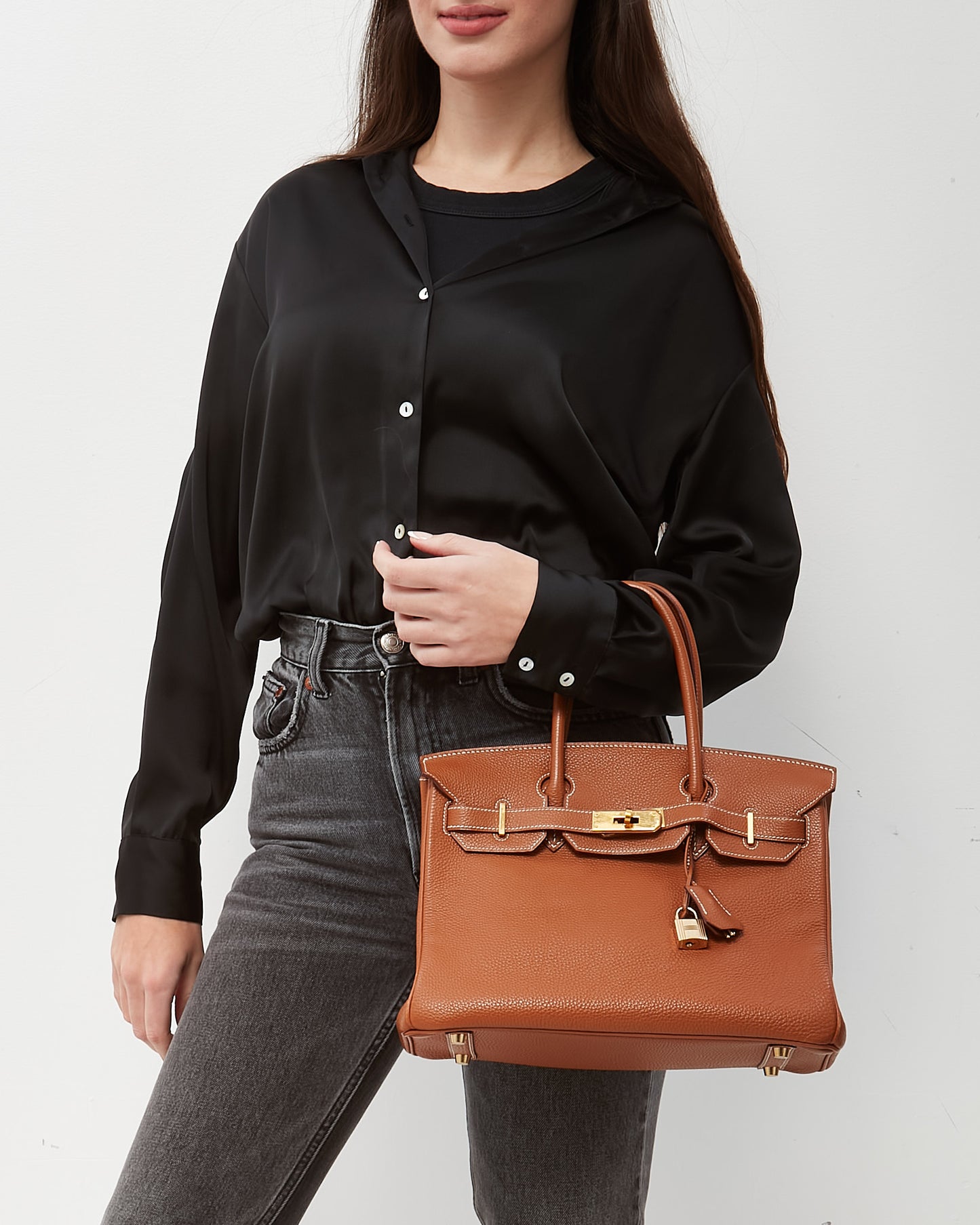 Hermès Gold Togo Leather Birkin 30 GHW