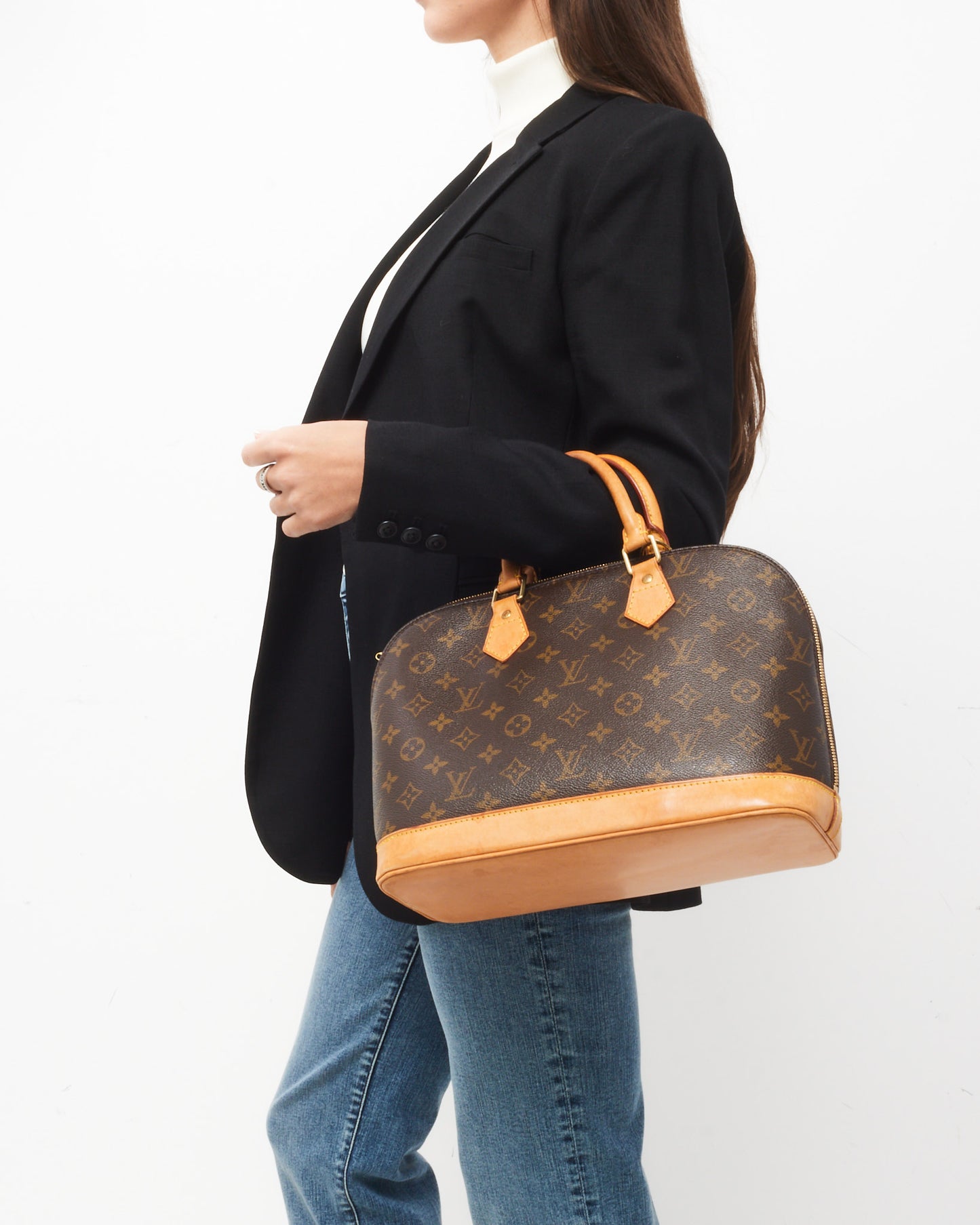 Louis Vuitton Monogram Canvas Alma PM Bag