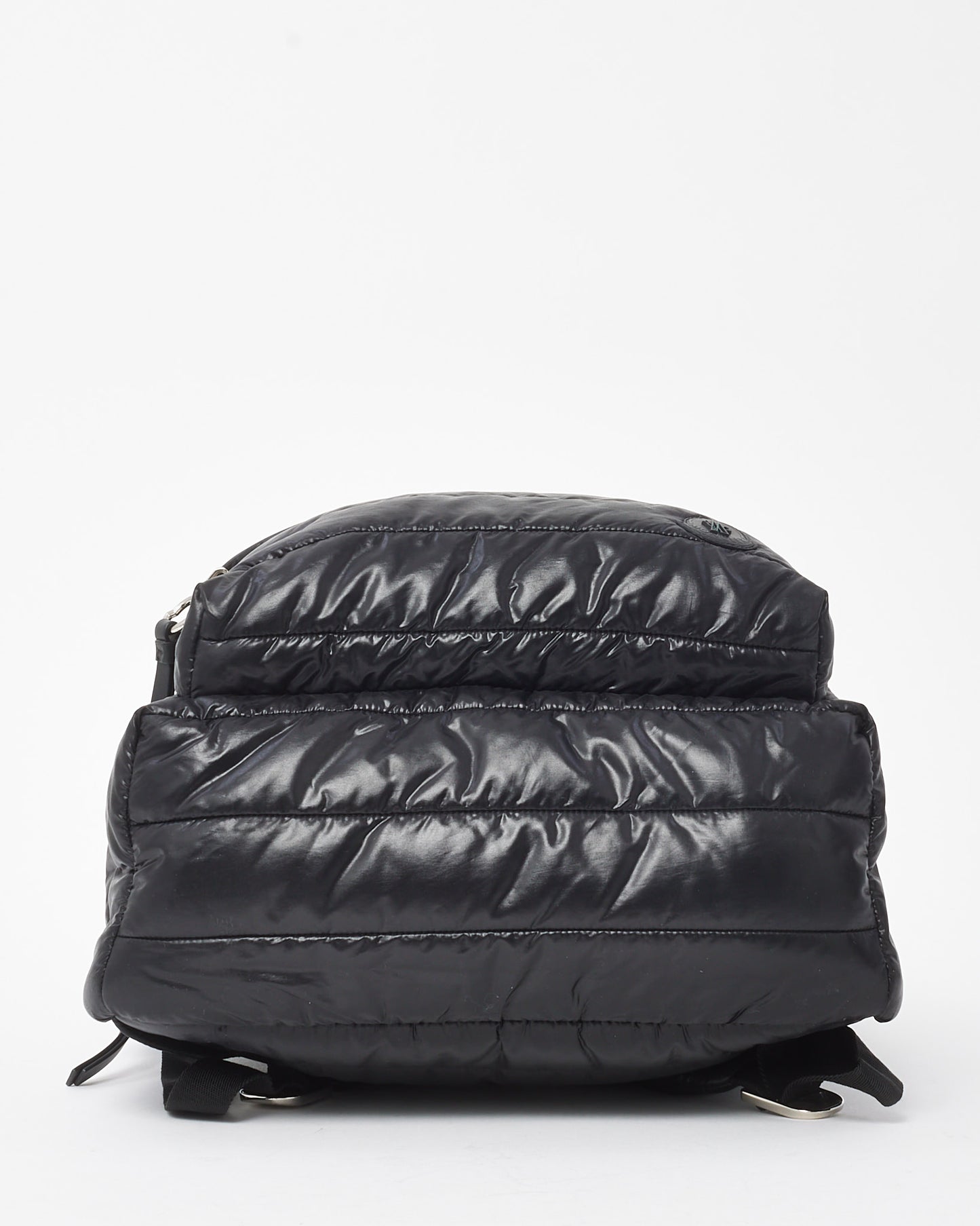 Moncler Black Nylon Puffer New George Zaino Backpack
