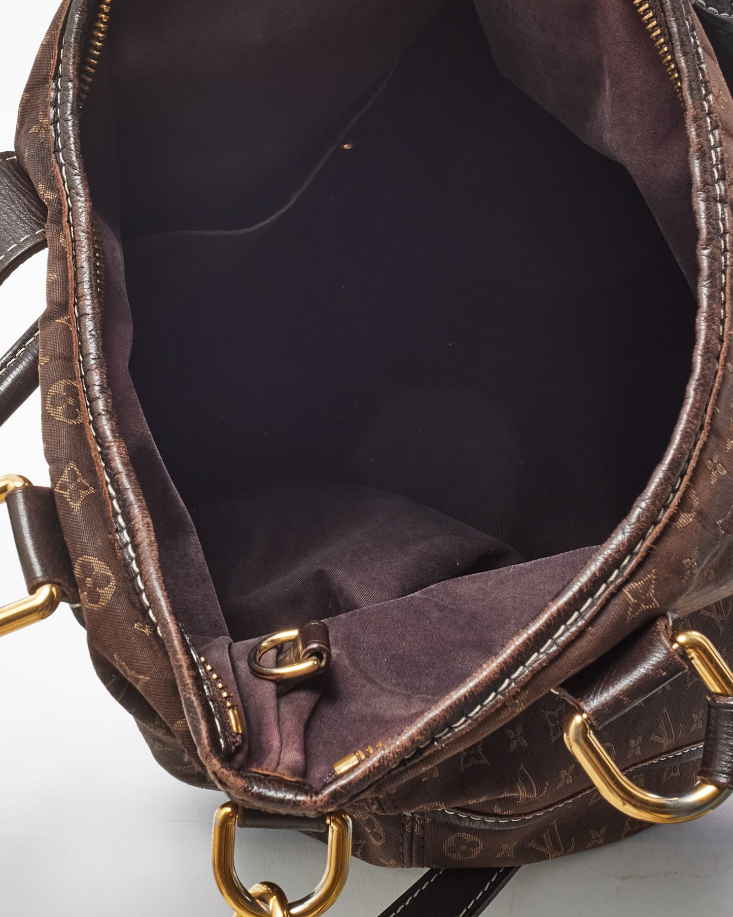 Louis Vuitton Brown Monogram Mini Lin Canvas Idylle Elegie 2Way Shoulder Bag